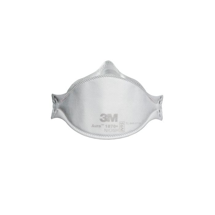 3M 1870+ Aura N95 Health Care Particulate Respirator & Surgical Mask Case  of 440