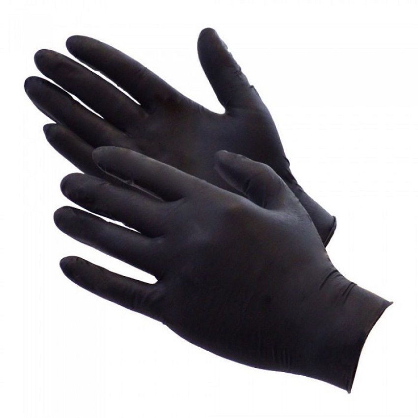 Tech Feel Blue Comfort Touch Nitrile Gloves, Model Number: Tf-ctn