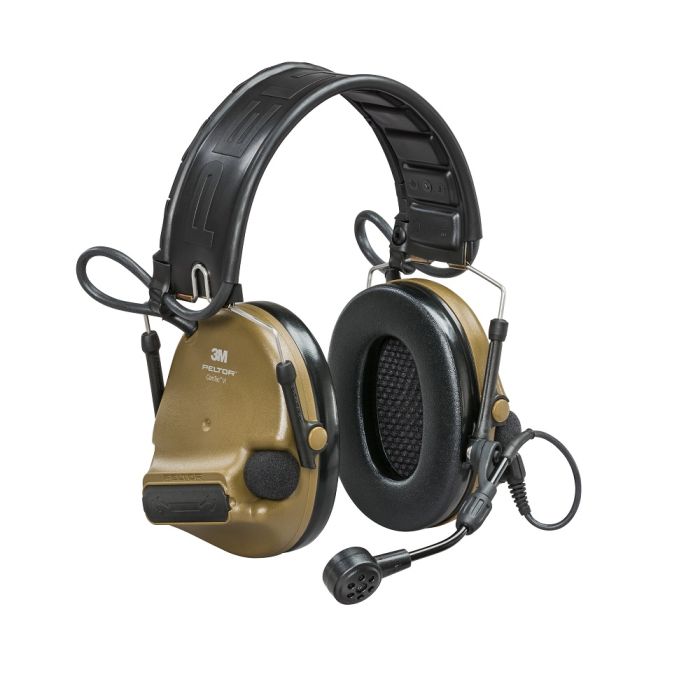 3M PELTOR MT20H682FB-09N CYS ComTac VI NIB Hearing Defender Headband w/  included ARC Coyote Brown 1 Each