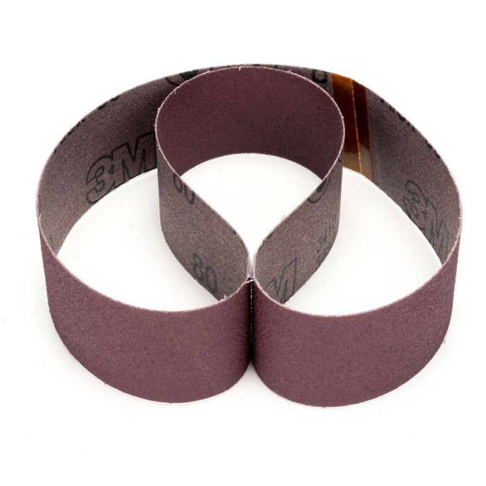 3M™ Cloth Belt 341D, 2 in x 36 in 80 X-weight, 50 per case