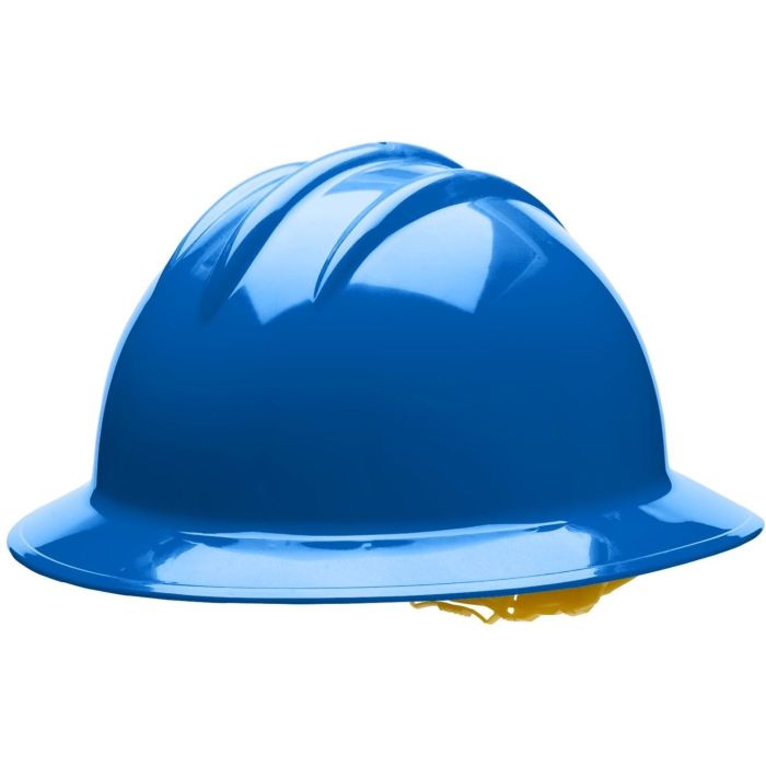 Bullard C34 34PBR 6pt Ratchet Classic Extra Large Full Brim Style Pacific Blue Hard Hat 20/Case