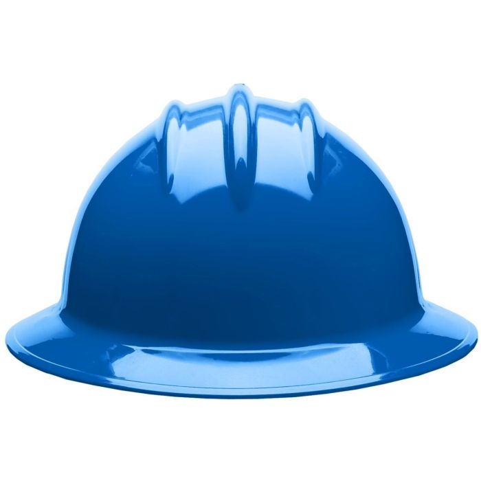 Bullard C34 34PBR 6pt Ratchet Classic Extra Large Full Brim Style Pacific Blue Hard Hat 20/Case