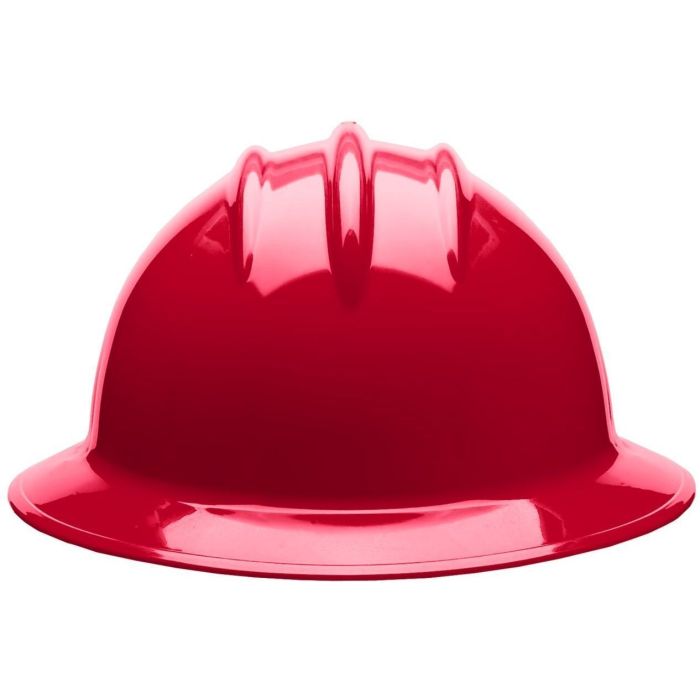 Bullard C34 34RDR 6pt Ratchet Classic Extra Large Full Brim Style Red Hard Hat 20/Case