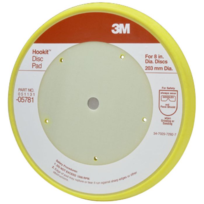 3M™ Hookit™ Disc Pad Dust Free, 05781, 8 in, 1 per case