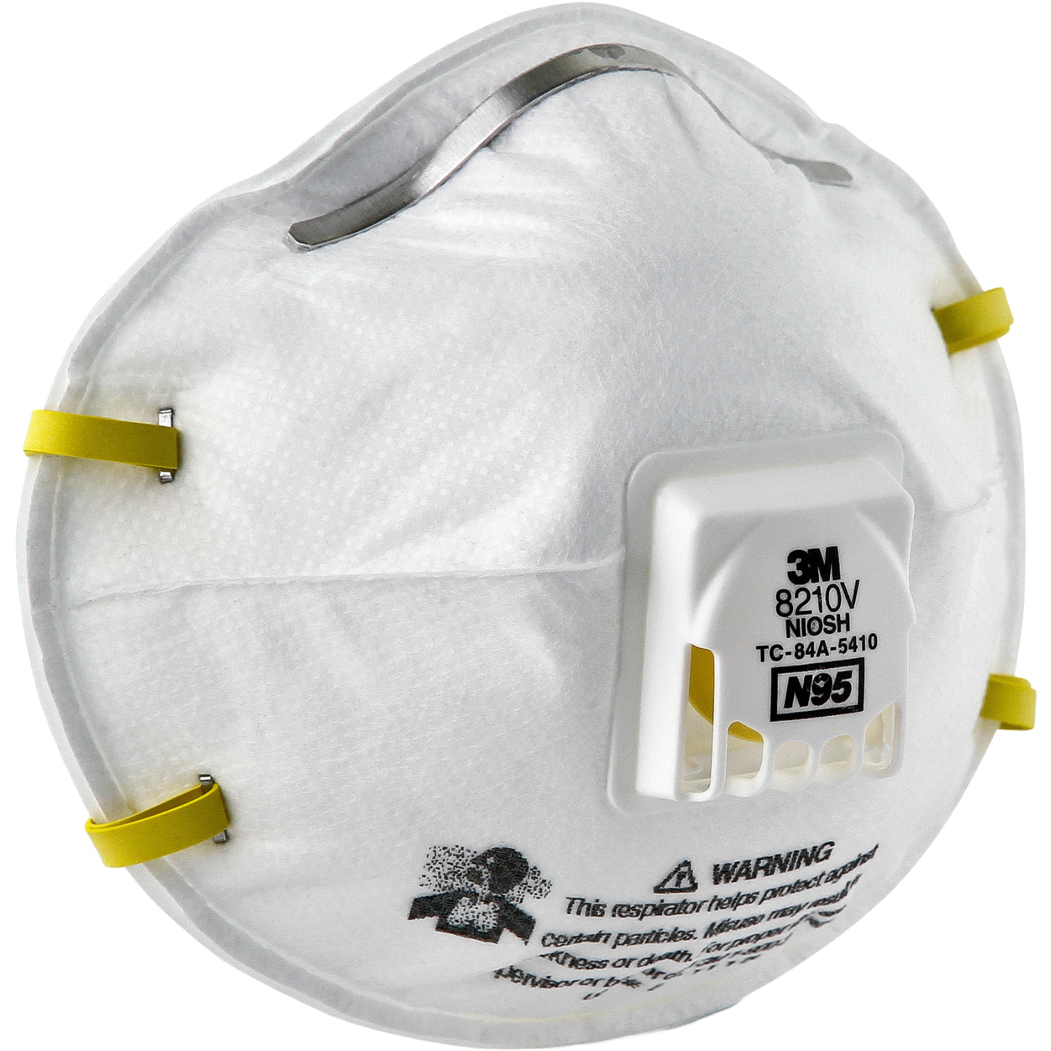 3M 8210V N95 Particulate Respirator - Case of 80 main image