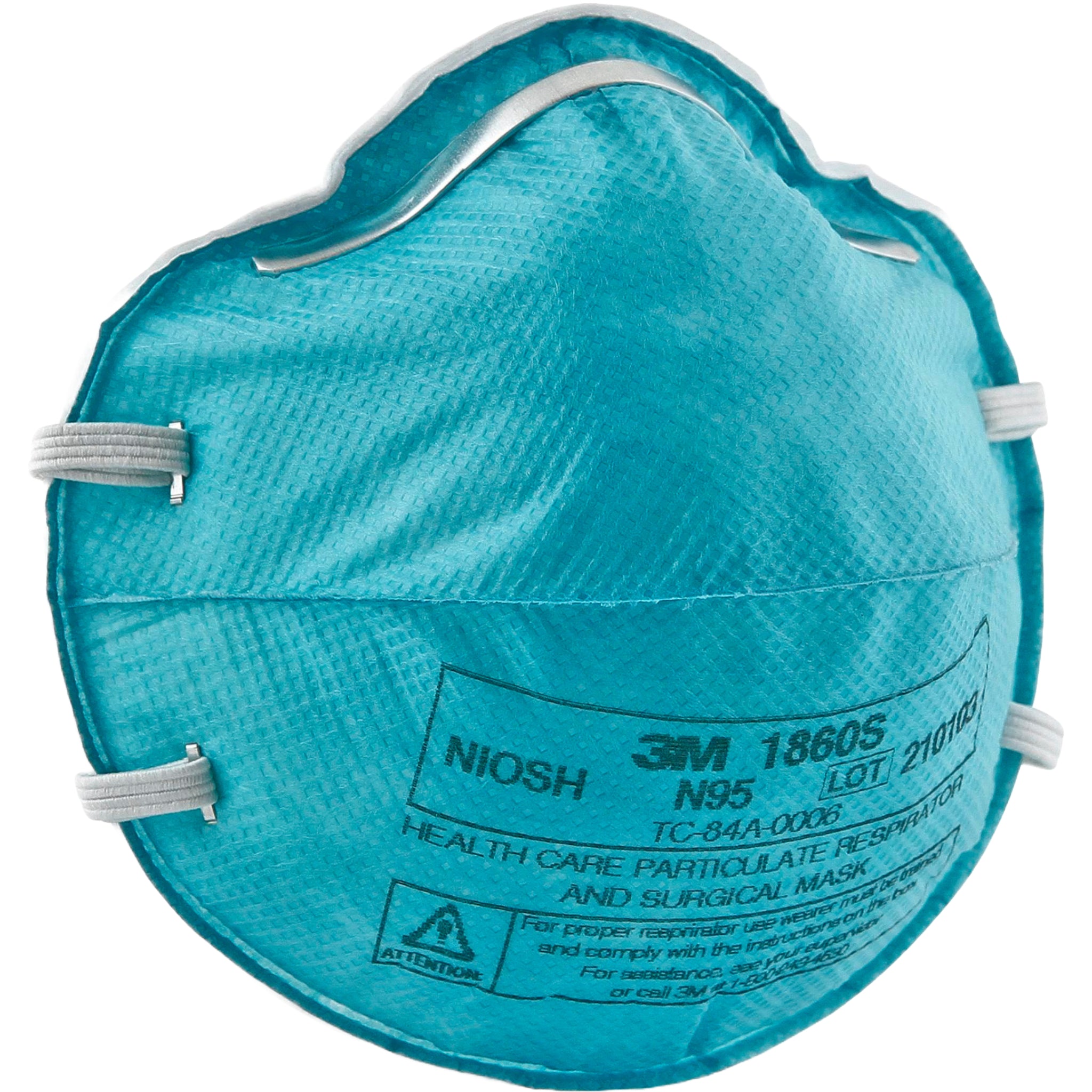 3M 1860S N95 Health Care Particulate Respirator and Surgical Mask Small main image