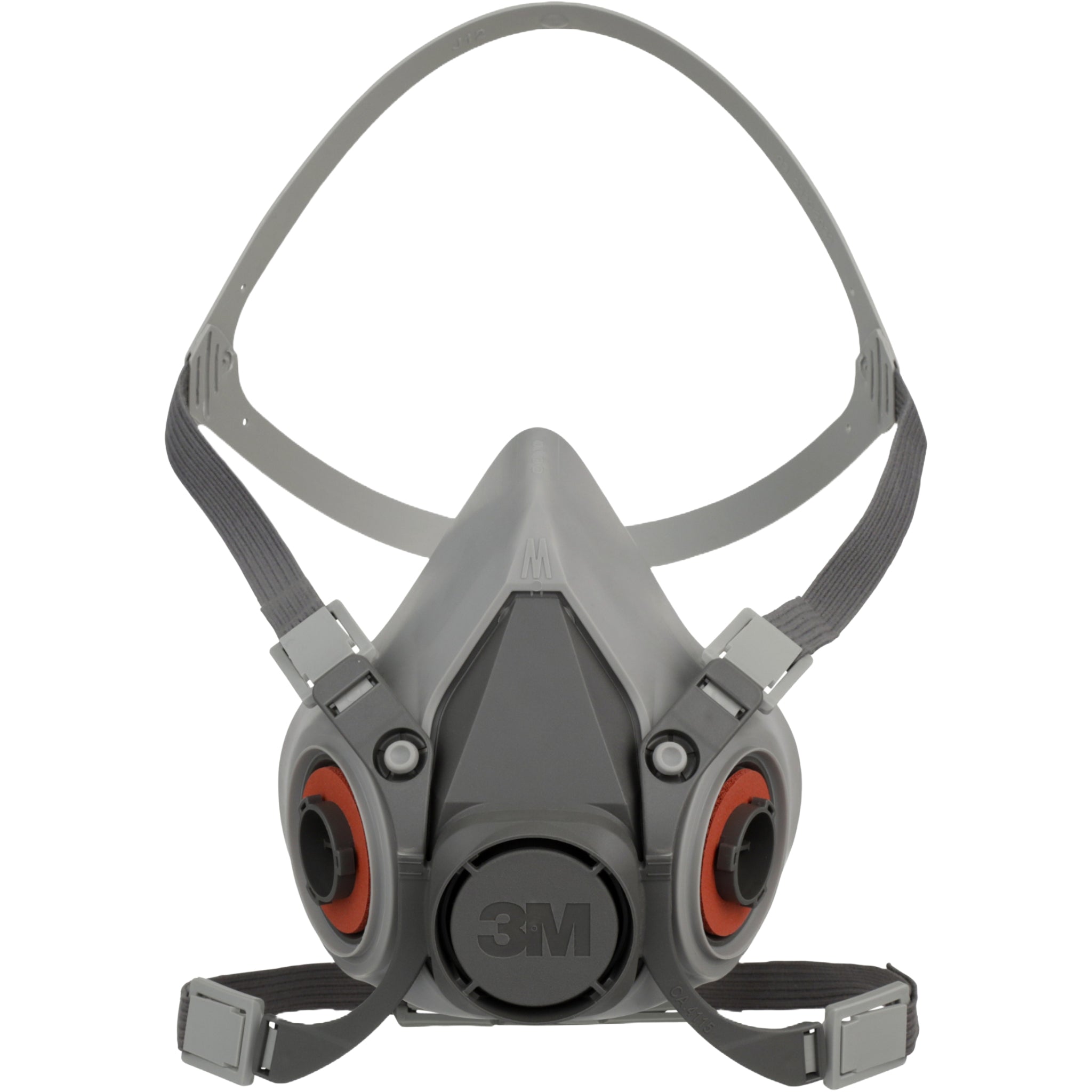 3M 6100 Half Face Reusable Respirator front view