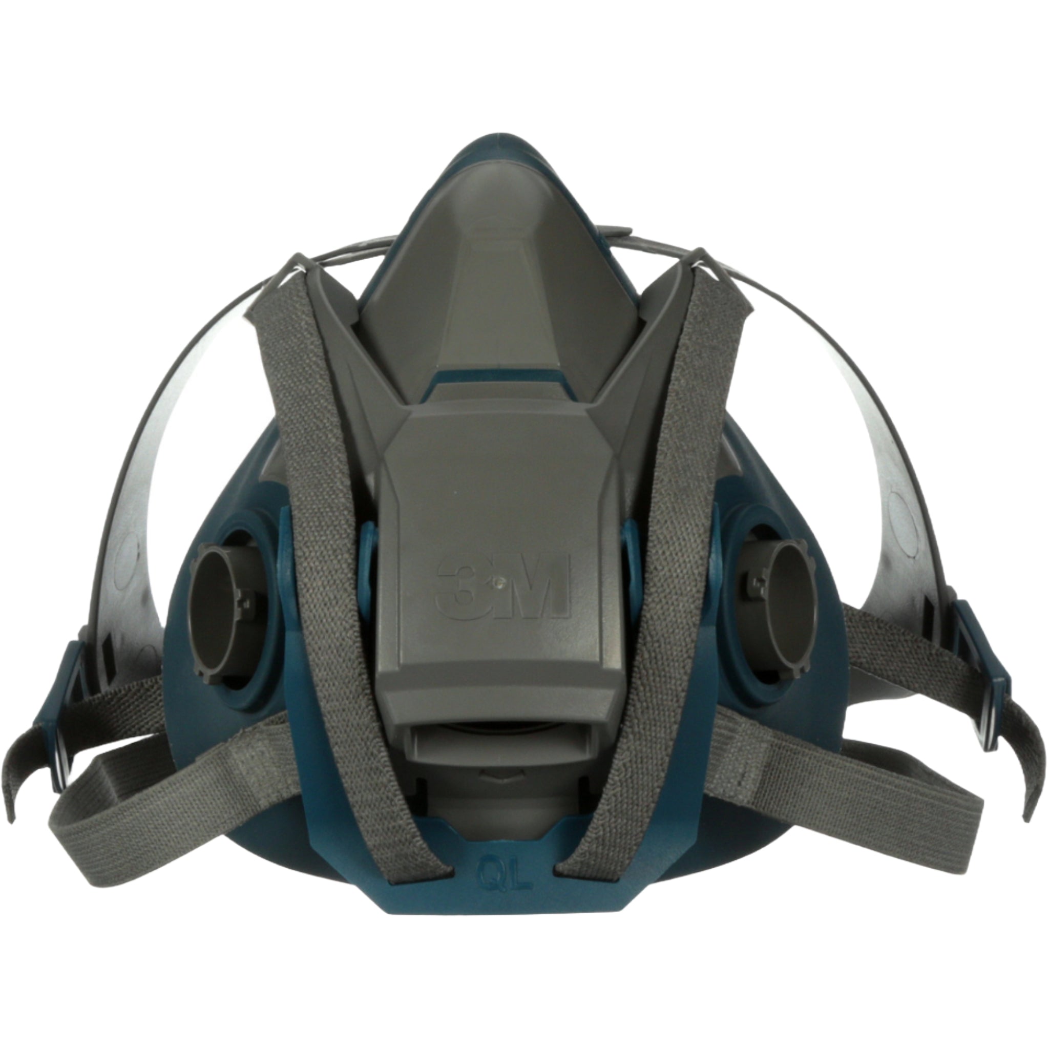 3M 6503QL Rugged Comfort Quick Latch Half Facepiece Reusable Respirator front view