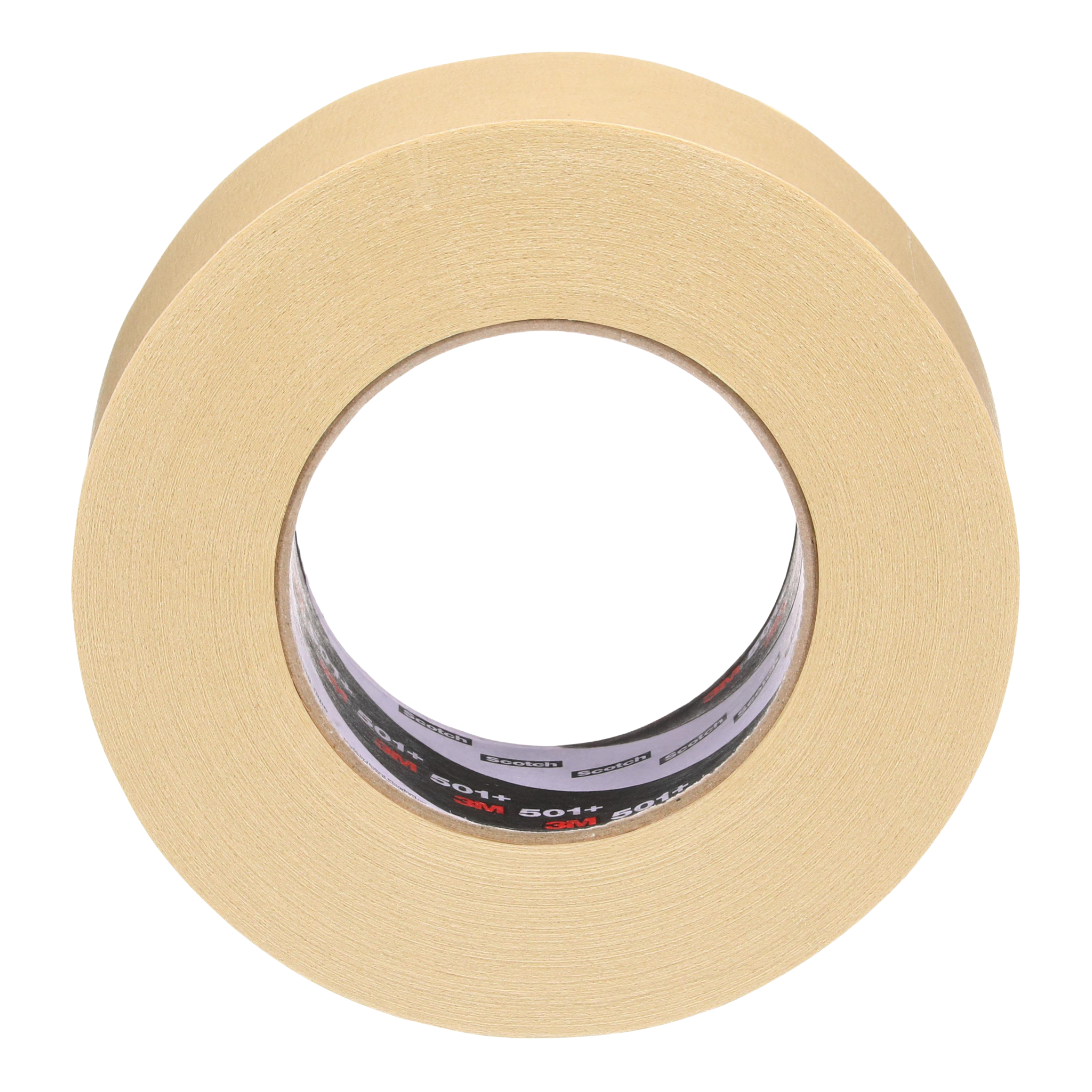 3M Specialty High Temperature Masking Tape 501+ Tan 48 mm x 55 m center view