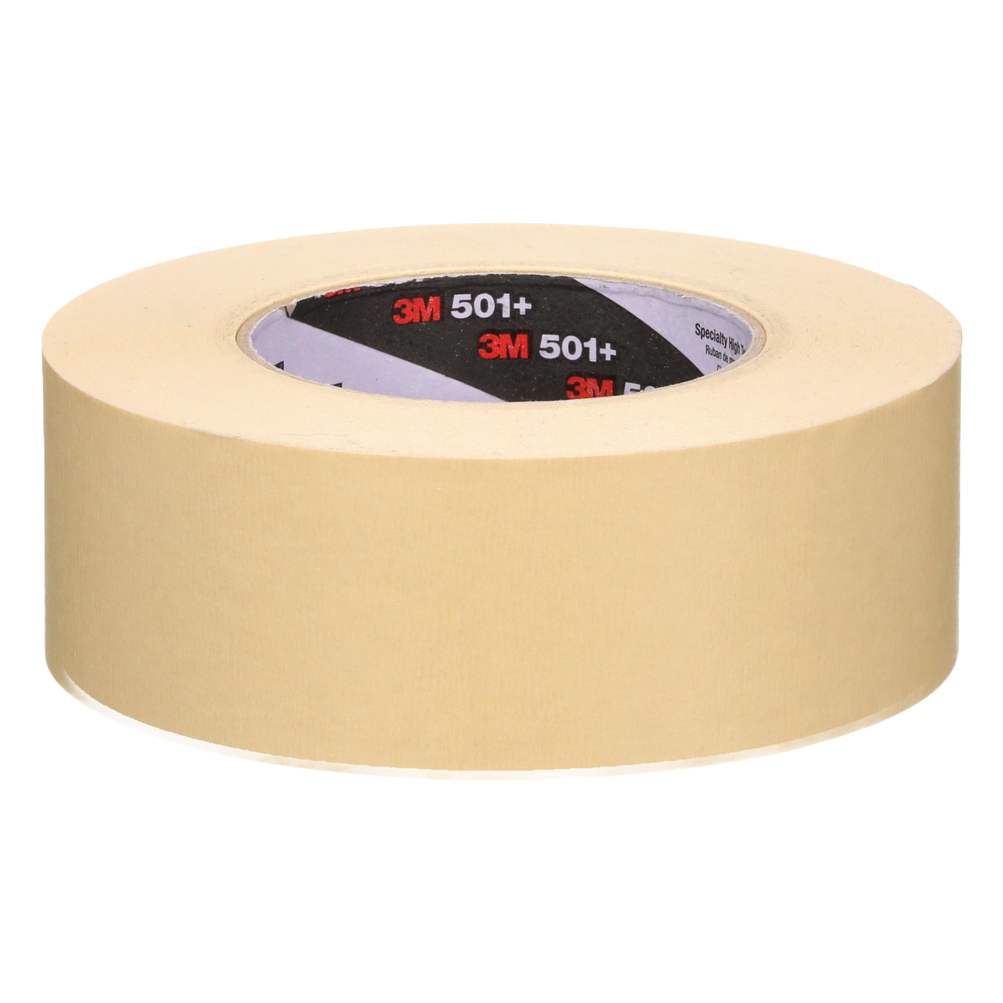 3M Specialty High Temperature Masking Tape 501+ Tan 48 mm x 55 m top view