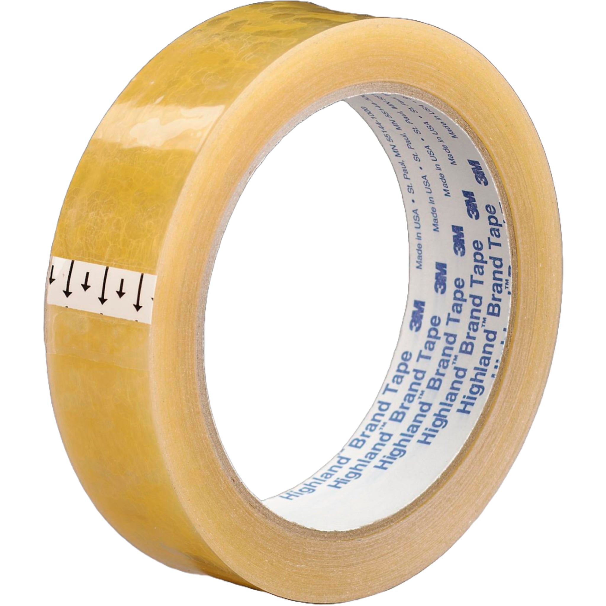 3M Utility Grade Light Duty Packaging Tape 5910 Clear High Conformability 3/8 in x 2592 in main image