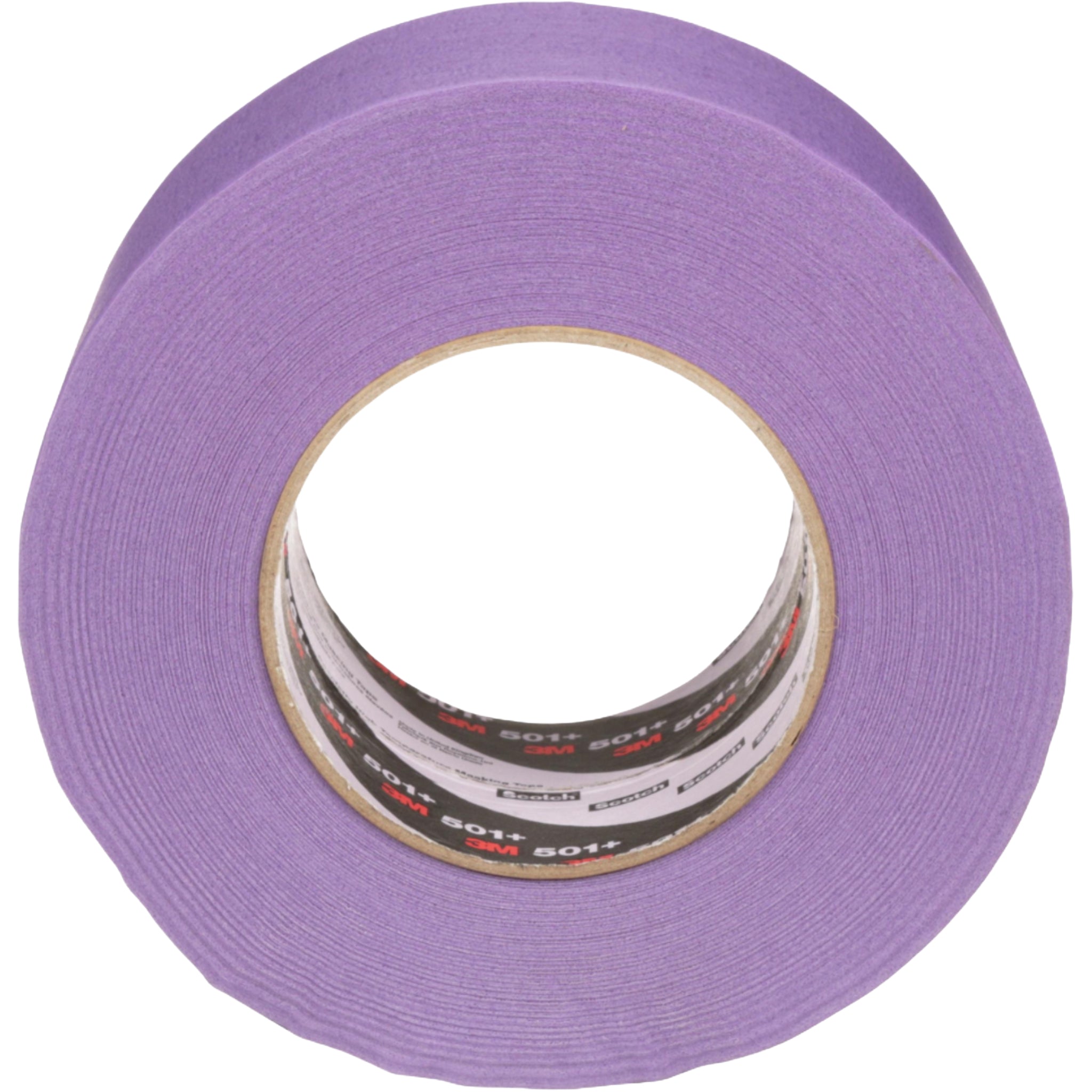 3M Specialty High Temperature Purple Masking Tape 501+ 72 mm x 55 m 6.0 mil front view