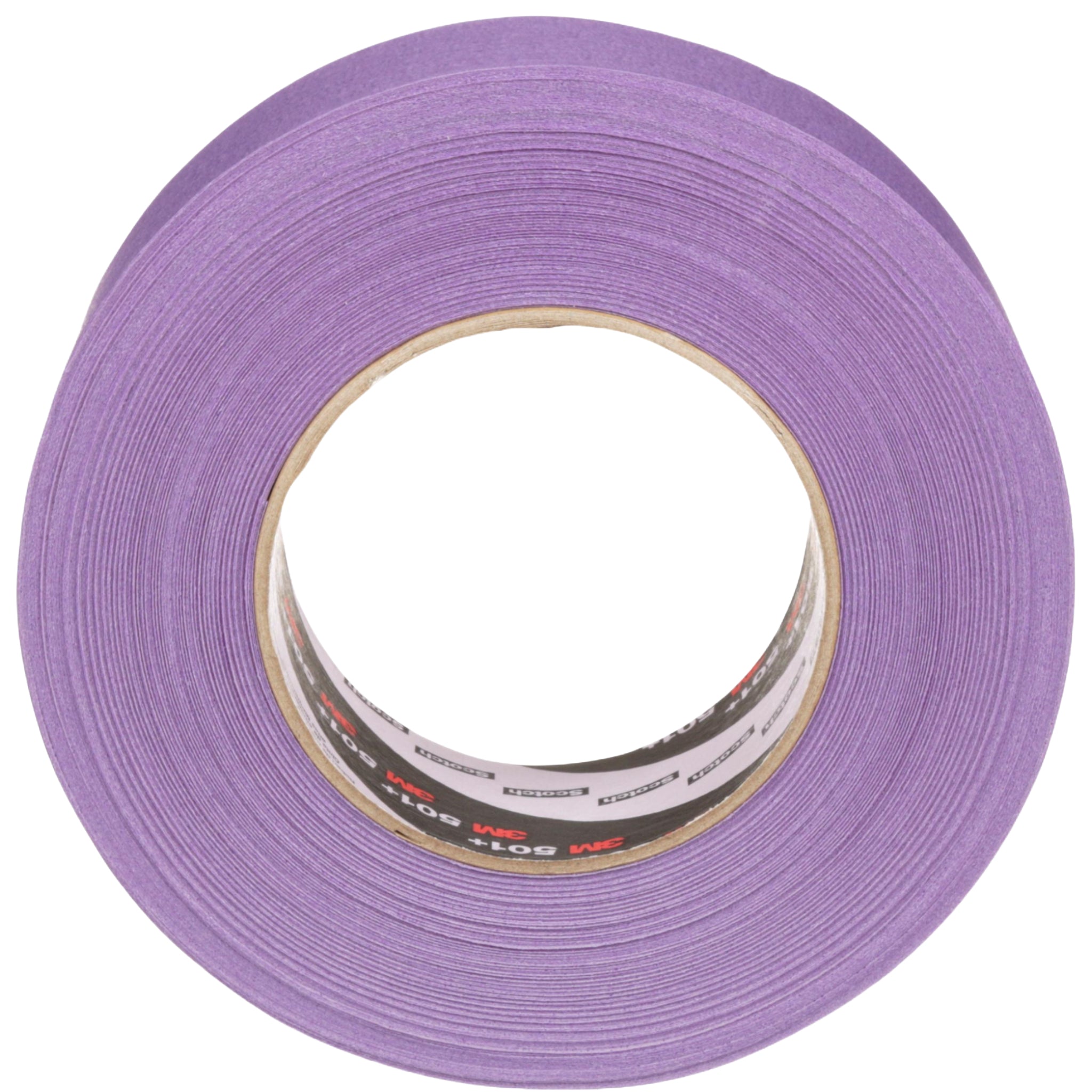 3M Specialty High Temperature Purple Masking Tape 501+ 48 mm x 55 m 6.0 mil front view