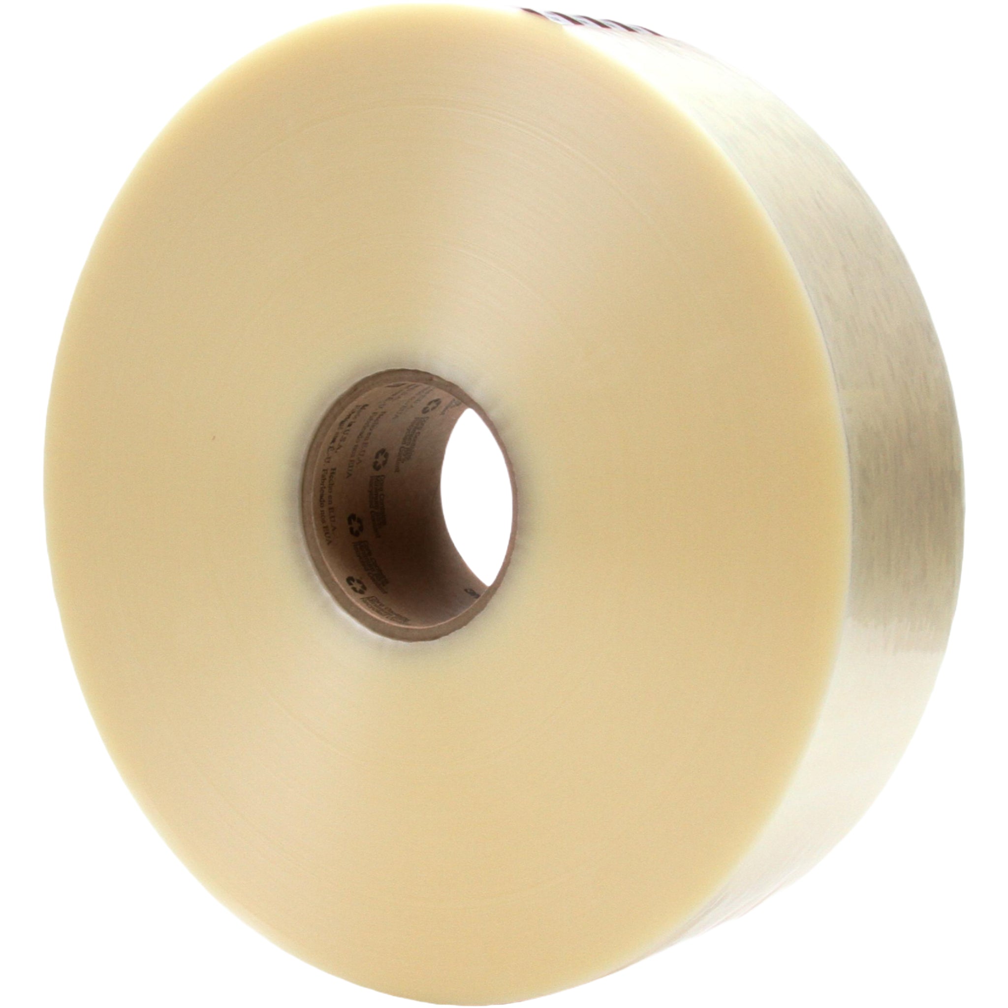 Scotch Box Sealing Tape 371 Transparent 72 MM X 1500 M left side view