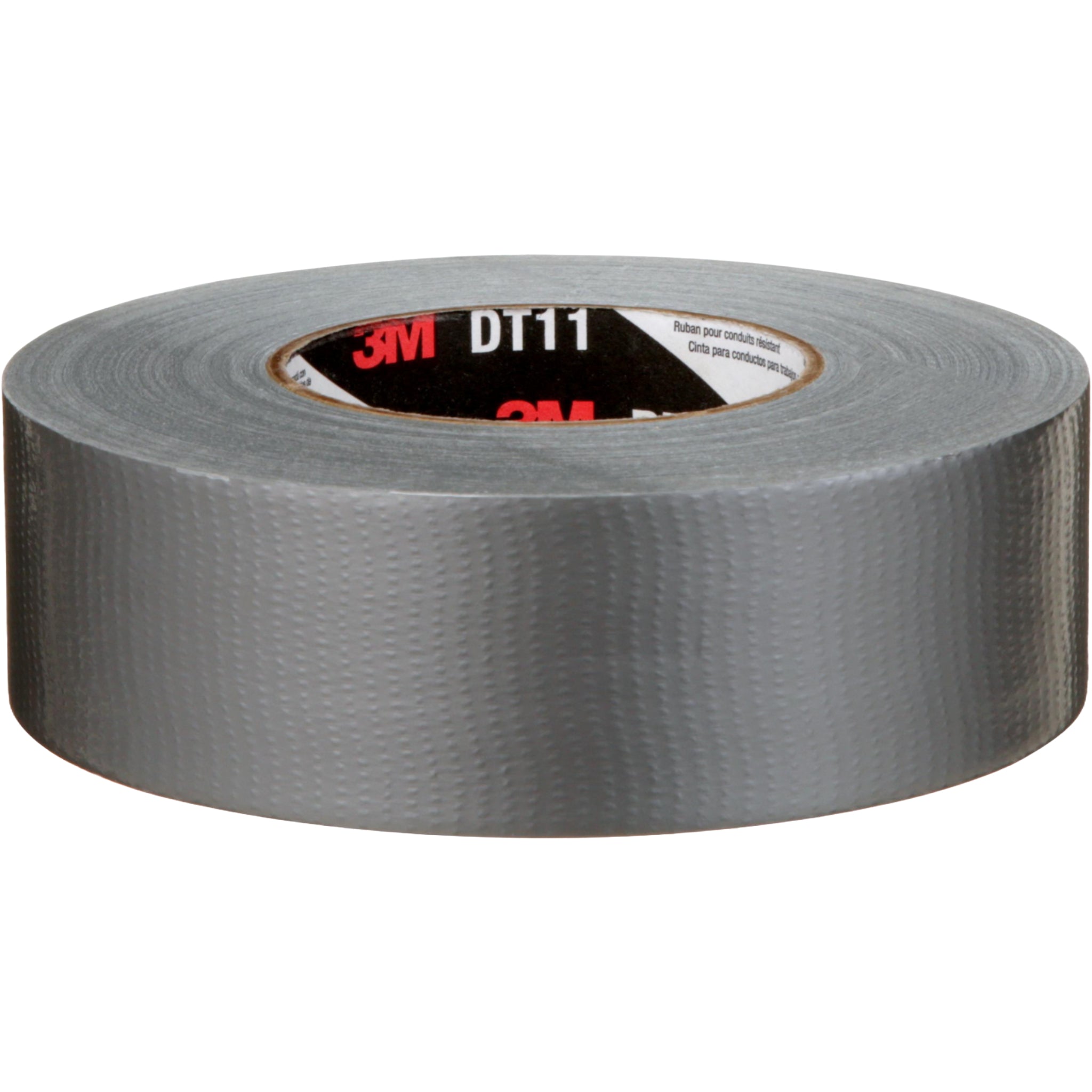 3M Heavy Duty Duct Tape DT11 Silver 48 mm x 54.8 m 11 mil top view