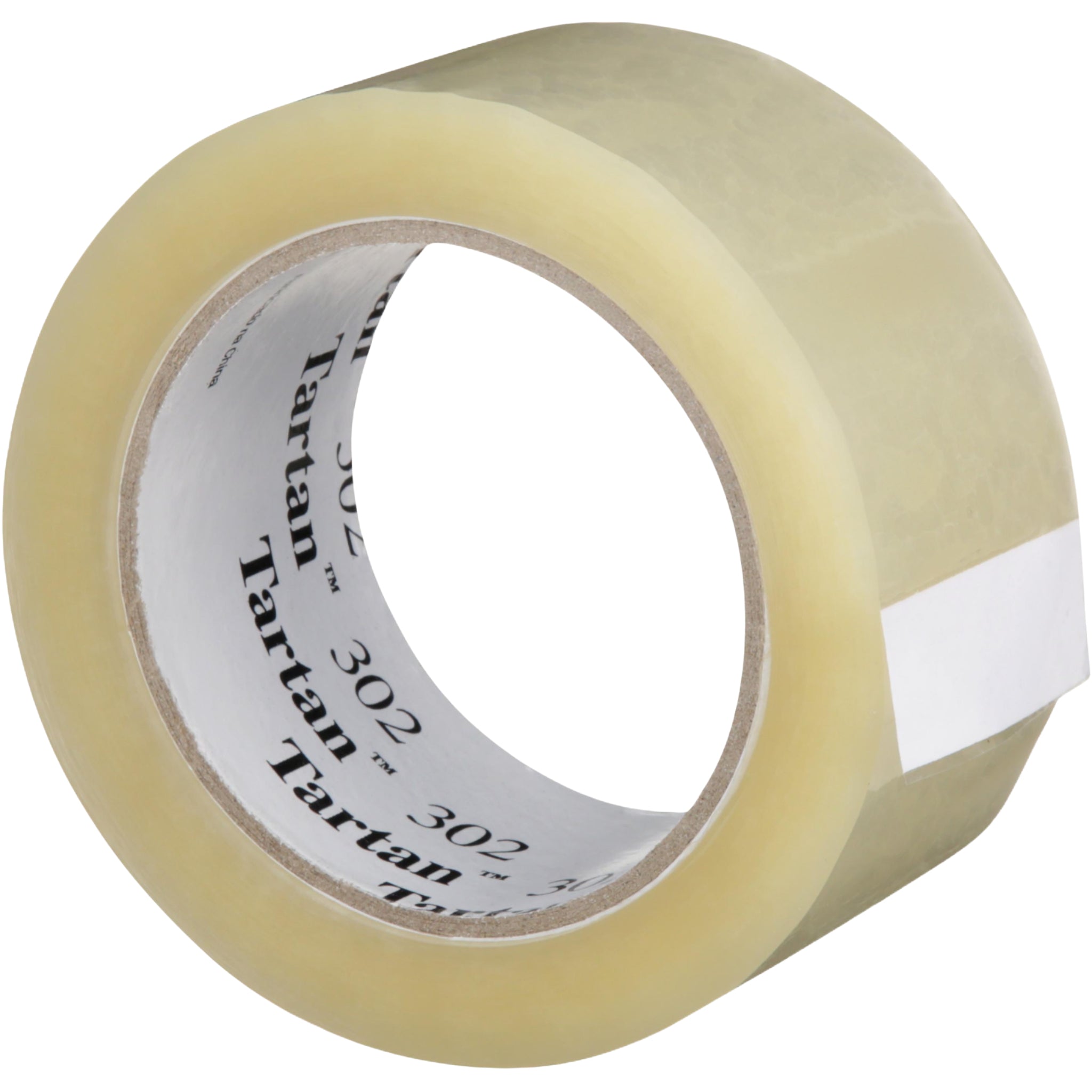 Tartan Box Sealing Tape 302 Clear 48 mm x 100 m left side view