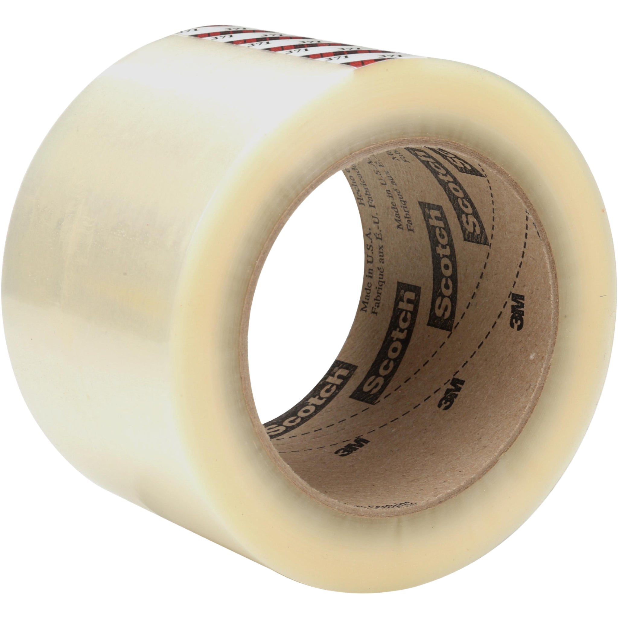 Scotch Box Sealing Tape 371, Clear, 72 mm x 100 m main image