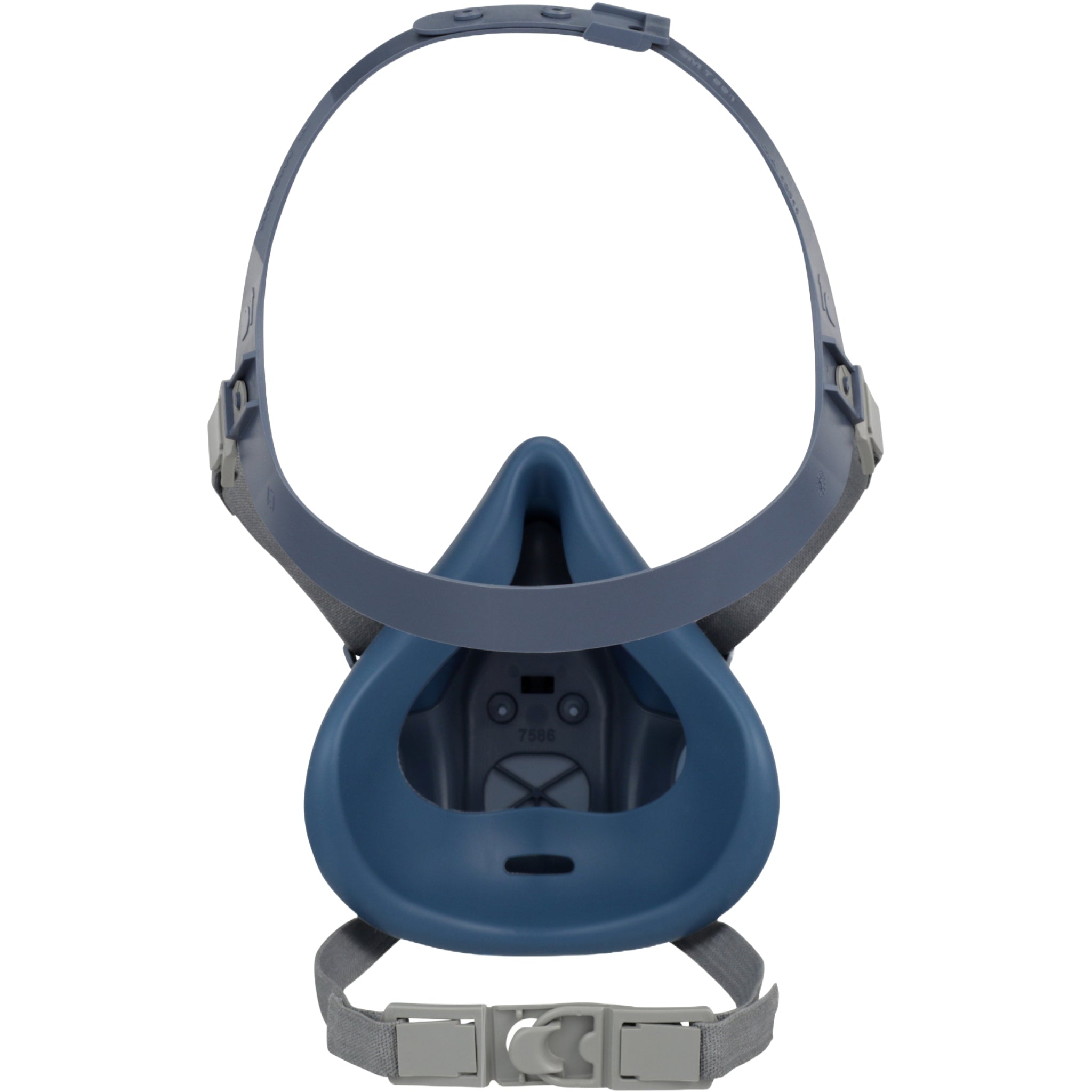 3M 7501 Half Facepiece Reusable Respirator rear view