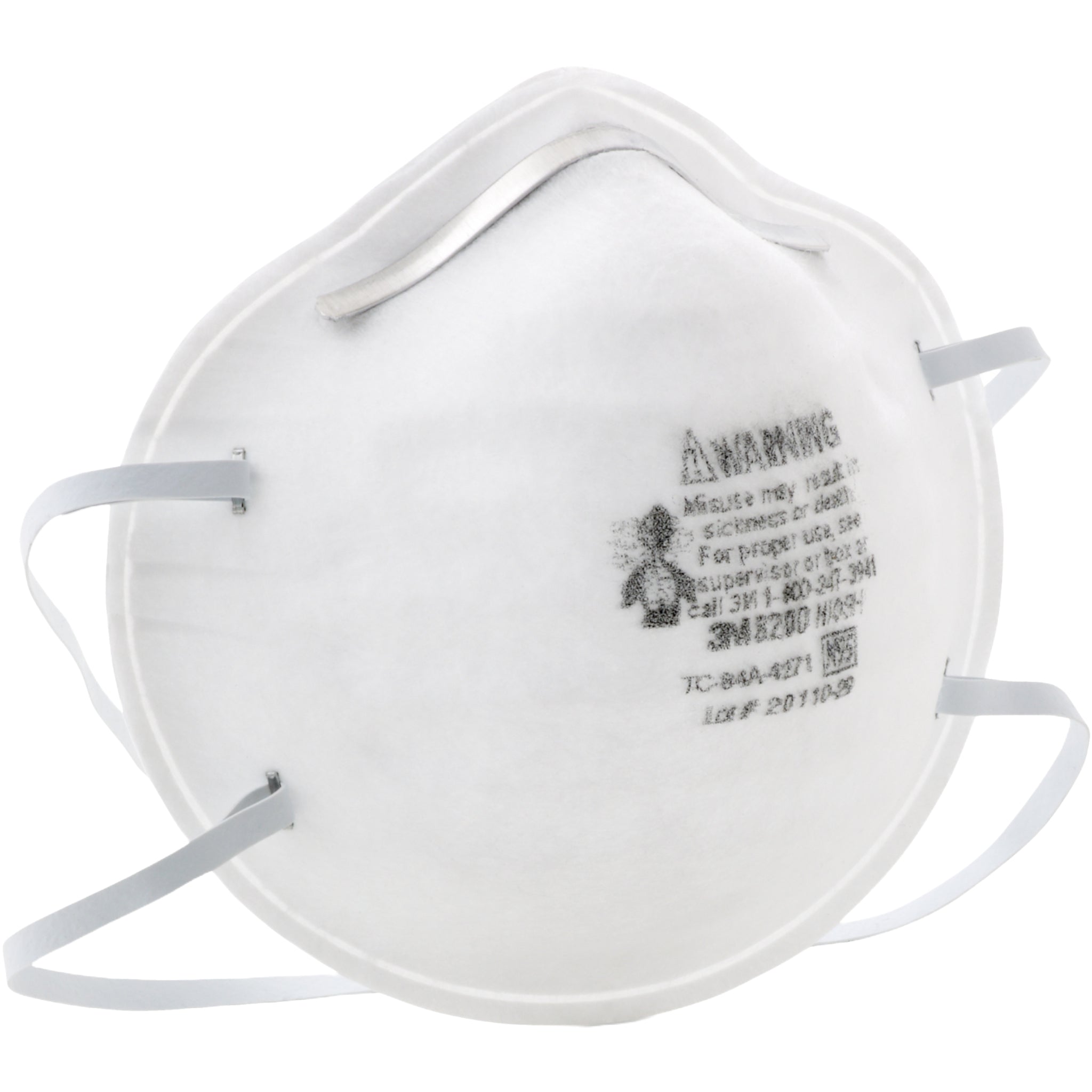 3M 8200 N95 Particulate Respirator main image