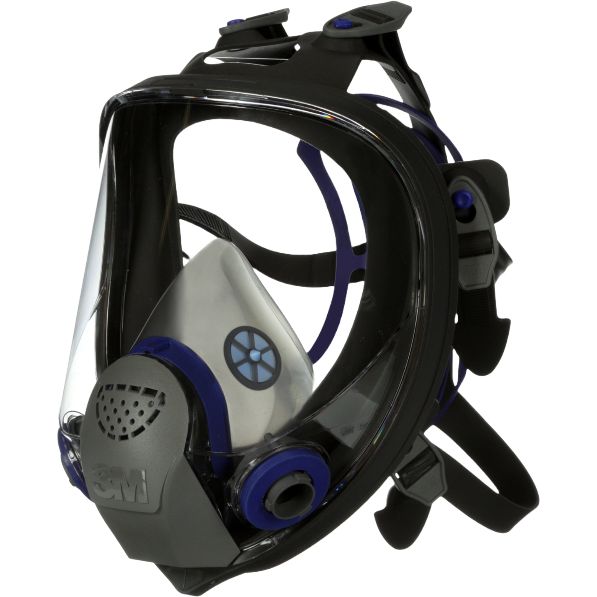 3M FF-403 Ultimate FX Full Facepiece Reusable Respirator, Black, Large left side view