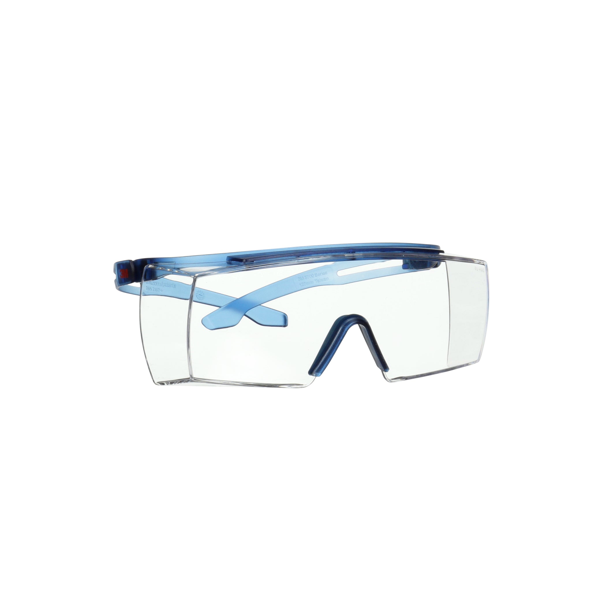 3M SecureFit 3700 Series, SF3701AS-BLU, Blue Temple, Clear OTG Anti-

scratch lens, 10 per case