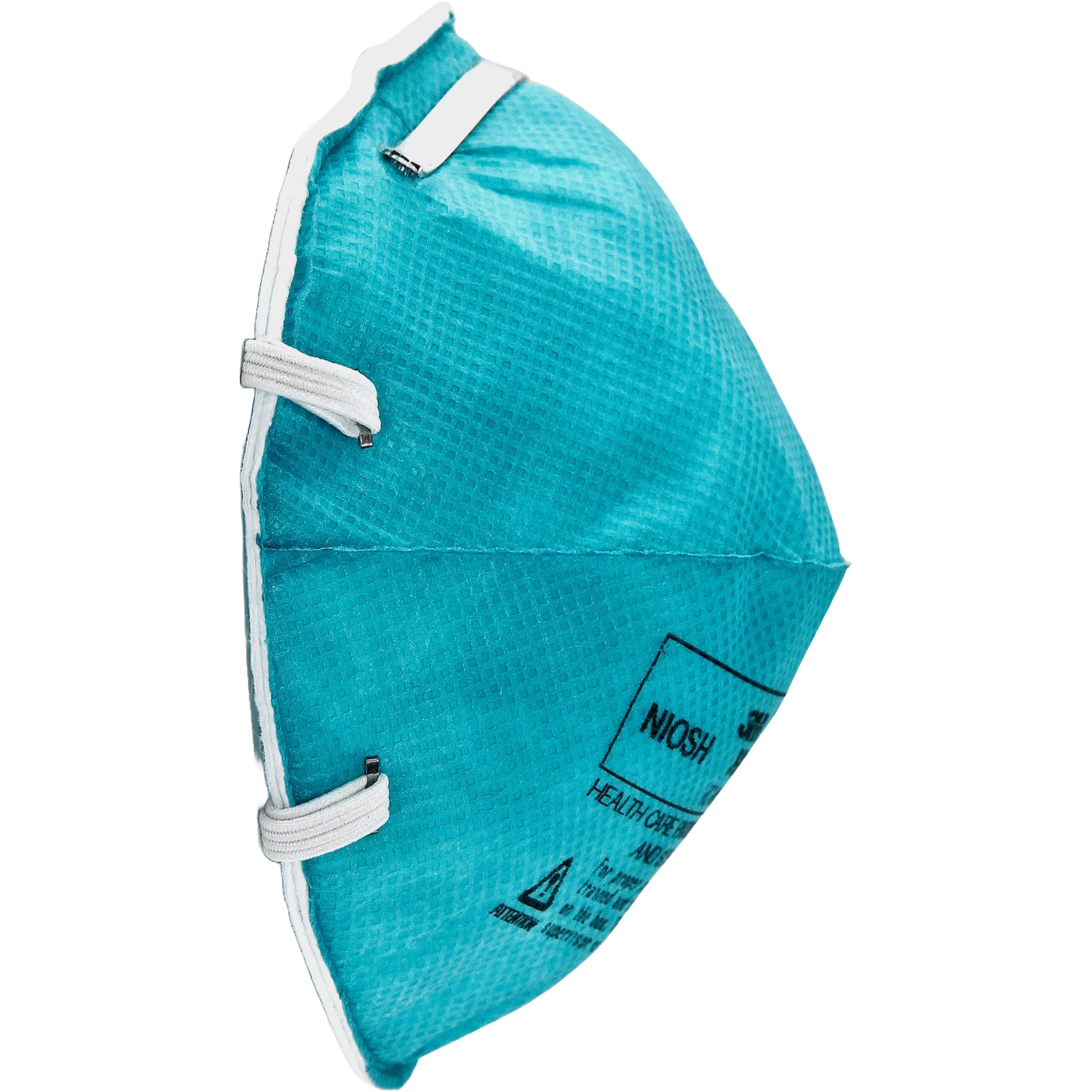 3M 1860 N95 Health Care Particulate Respirator and Surgical Mask right side view