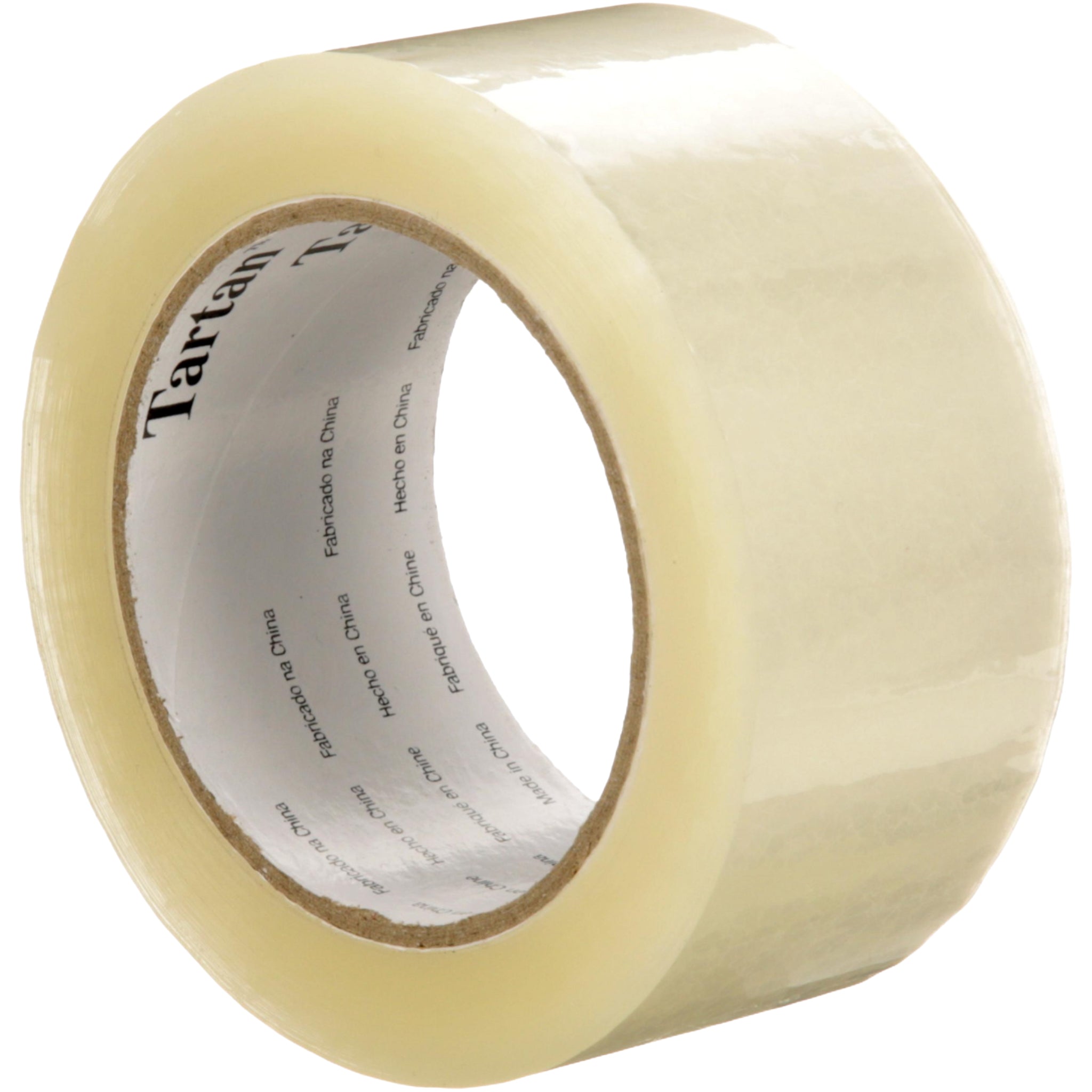 Tartan Box Sealing Tape 305 Clear 48 mm x 100 m left side view