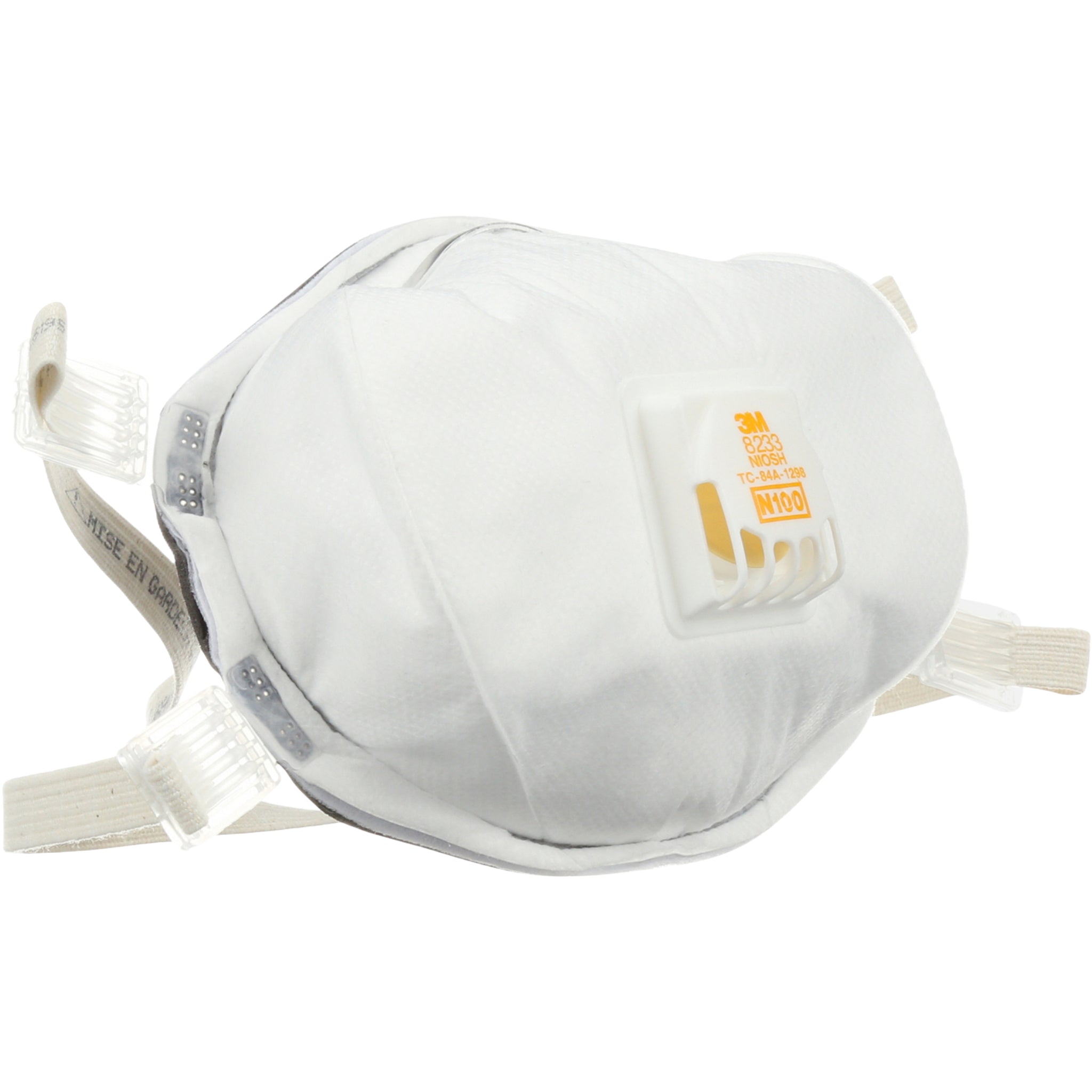 3M 8233 N100 Particulate Respirator Mask main image