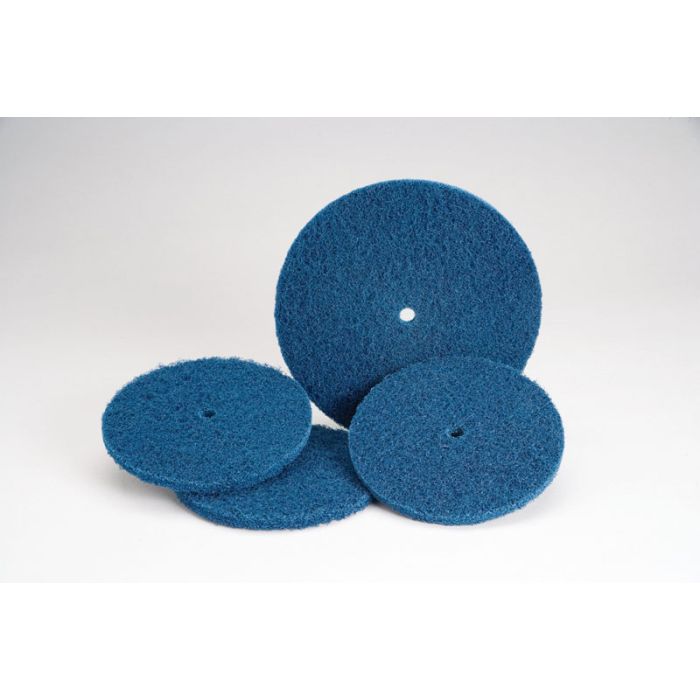 Standard Abrasives™ Buff and Blend HS Disc 813410, 4 in x 1/4 in A MED, Case of 100