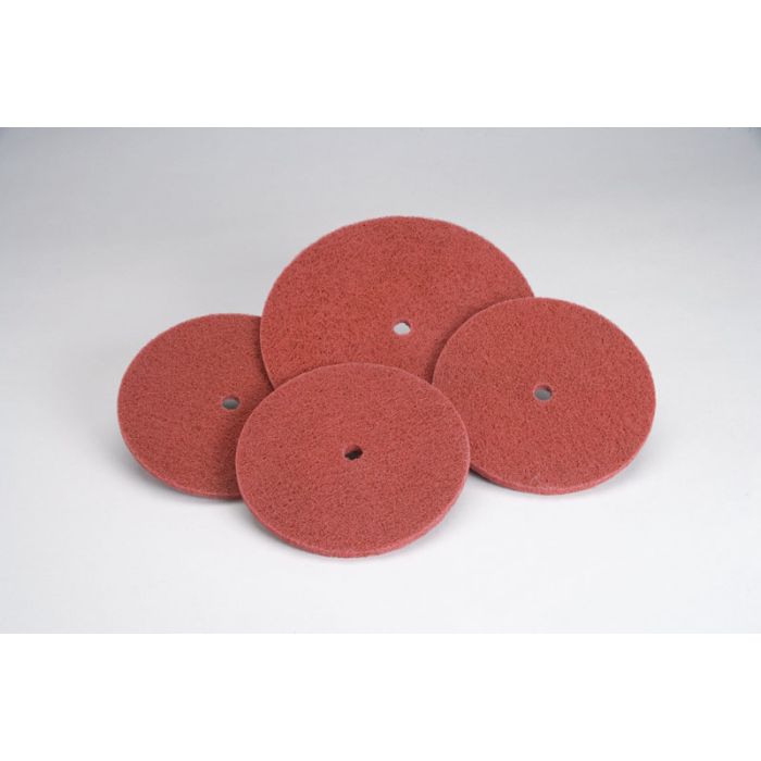 Standard Abrasives™ Quick Change TR Buff and Blend HP Disc 850425, 3 in A VFN, 25 per inner 250 per case