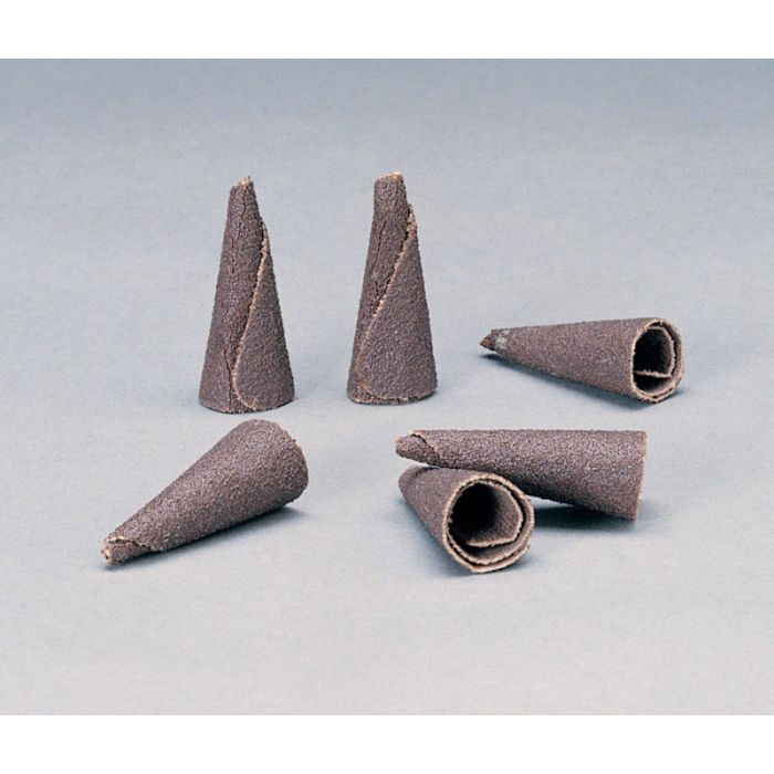 Standard Abrasives™ A/O Tapered Cone Point, 706114, K-110 60, 100 per inner, 1000 per case