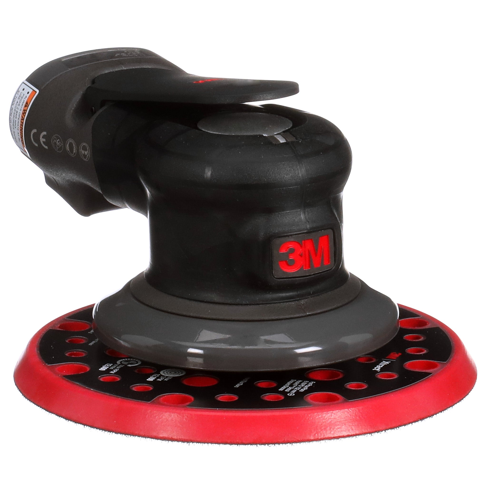 3M Pneumatic Random Orbital Sander, 88936, 5 in, Non-Vacuum, 3/32 in Orbit, 1 ea/Case