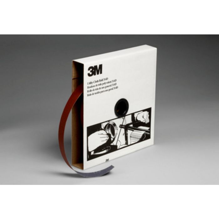 3M™ Utility Cloth Roll 314D, 1 in x 50 yd P100 J-weight, 5 per case