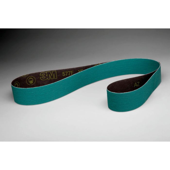 3M™ Cloth Belt 577F, 2-1/2 in x 60 in 60 YF-weight, 25 per inner 50 per case