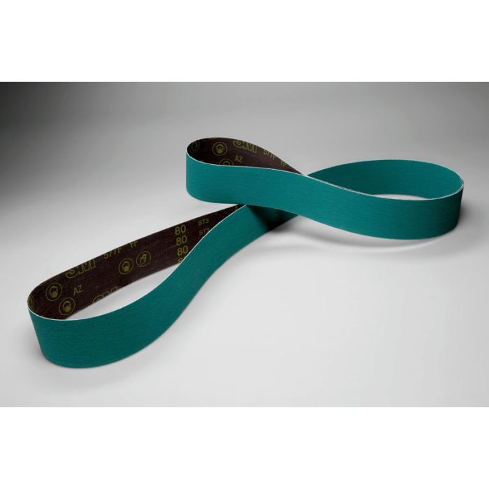 3M™ Cloth Belt 577F, 4 in x 132 in 120 YF-weight, 25 per case