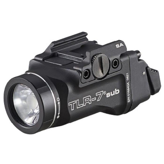 Streamlight TLR-7 sub 69404 Tactical Weapon Light For Subcompact Handguns, Black, One Size, 1 Box Each