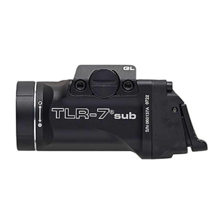 Streamlight TLR-7 sub 69404 Tactical Weapon Light For Subcompact Handguns, Black, One Size, 1 Box Each