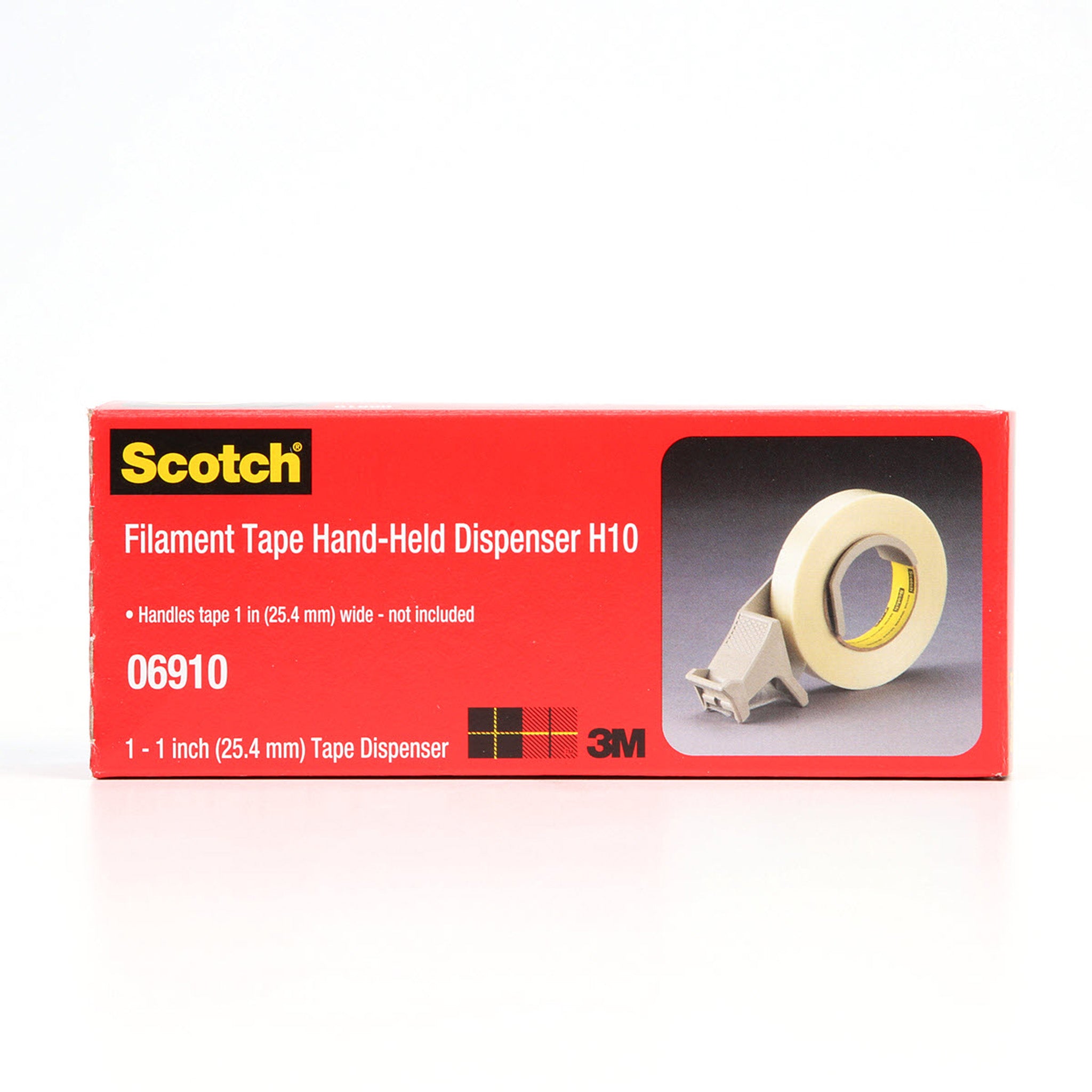 Scotch Filament Tape Hand Dispenser H10 1 in, 1 Each