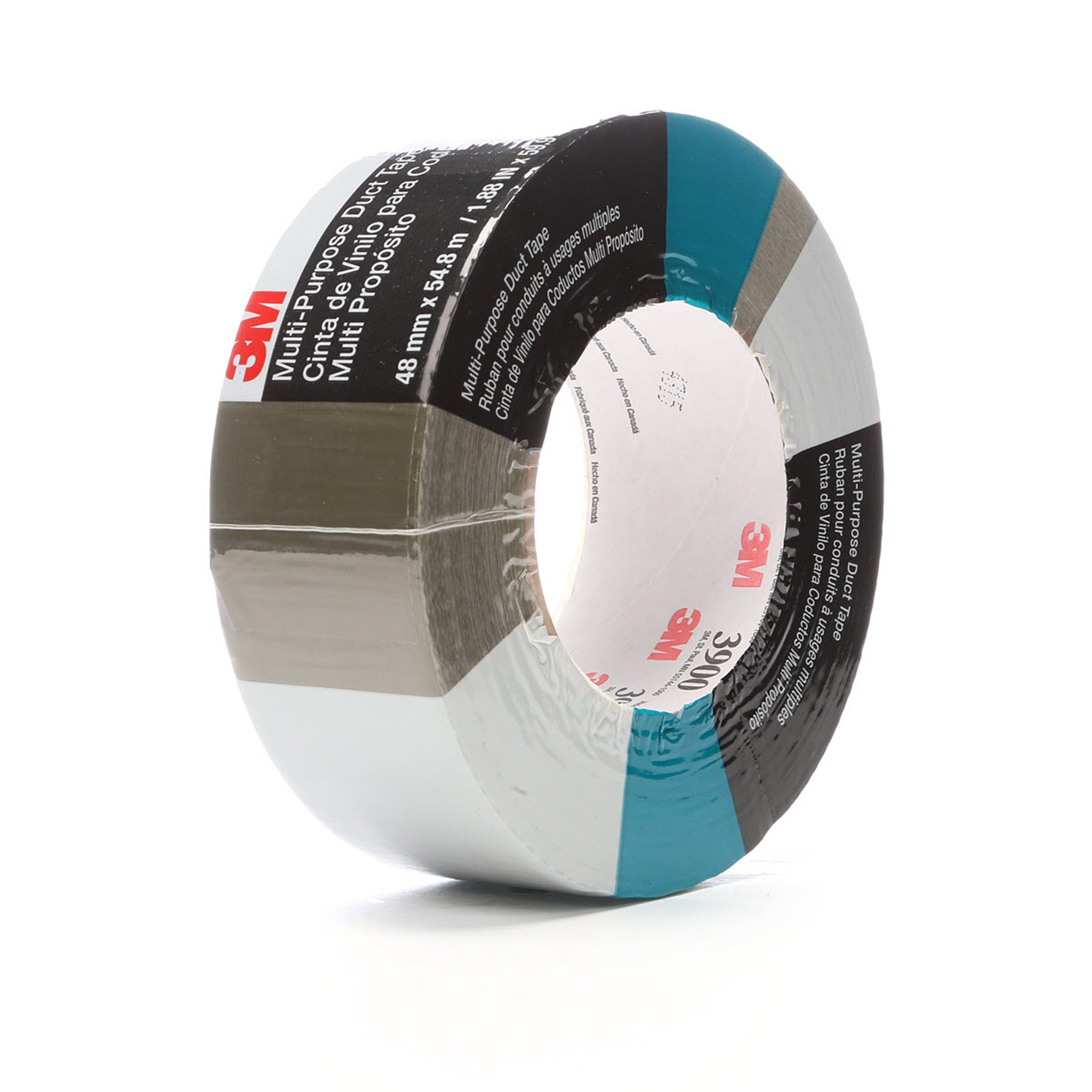 3M Multi-Purpose Duct Tape 3900 Olive 48 mm x 54.8 m 7.6 mil, 1 Roll