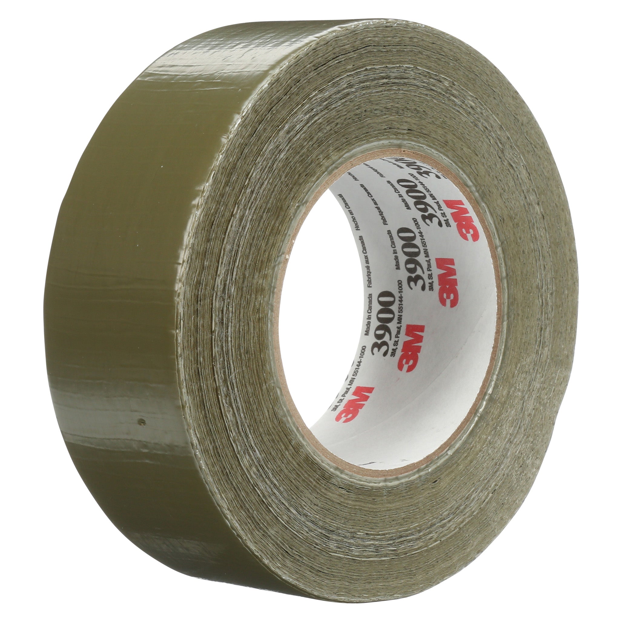 3M Multi-Purpose Duct Tape 3900 Olive 48 mm x 54.8 m 7.6 mil, 1 Roll