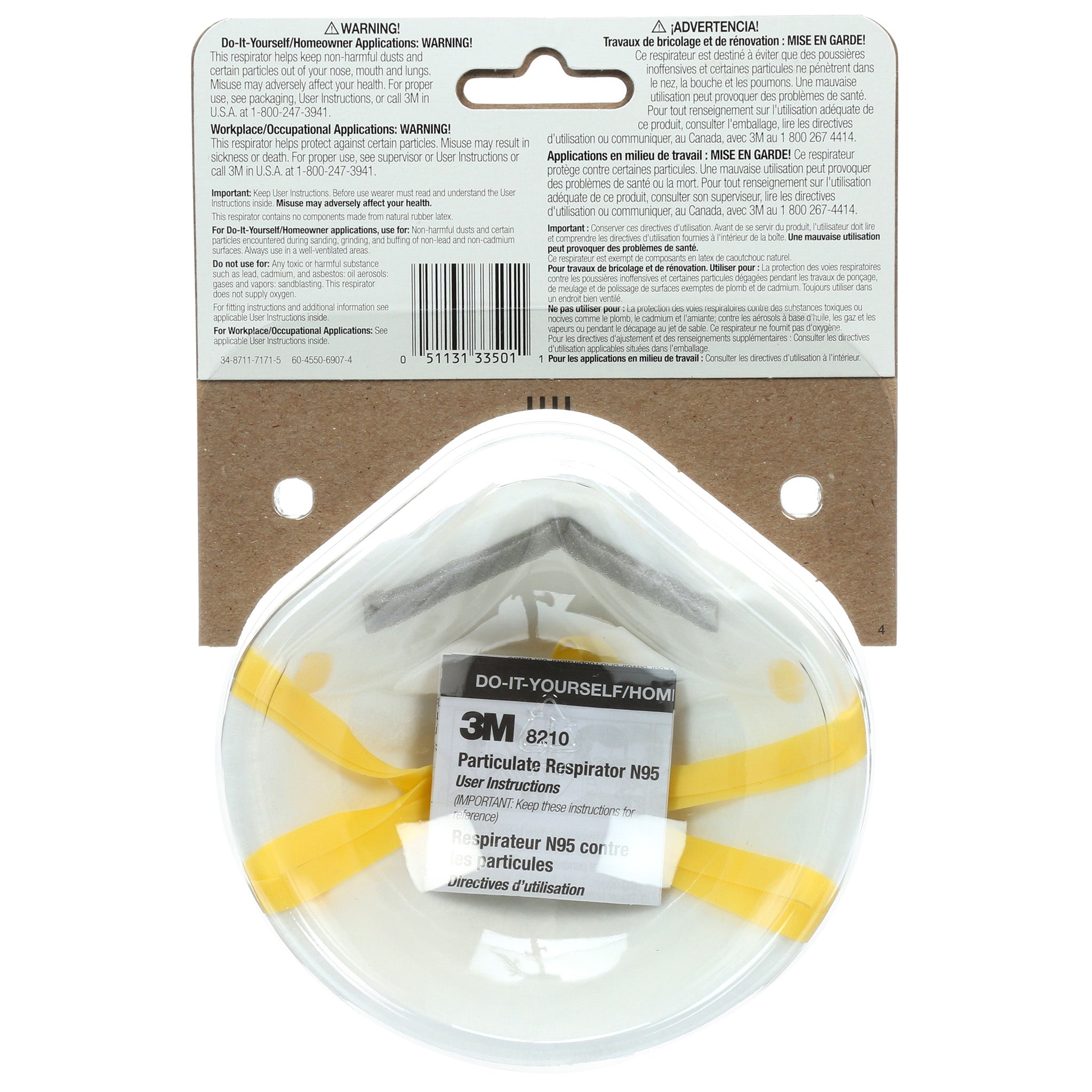 3M Sanding Respirator 03201, 1 Each