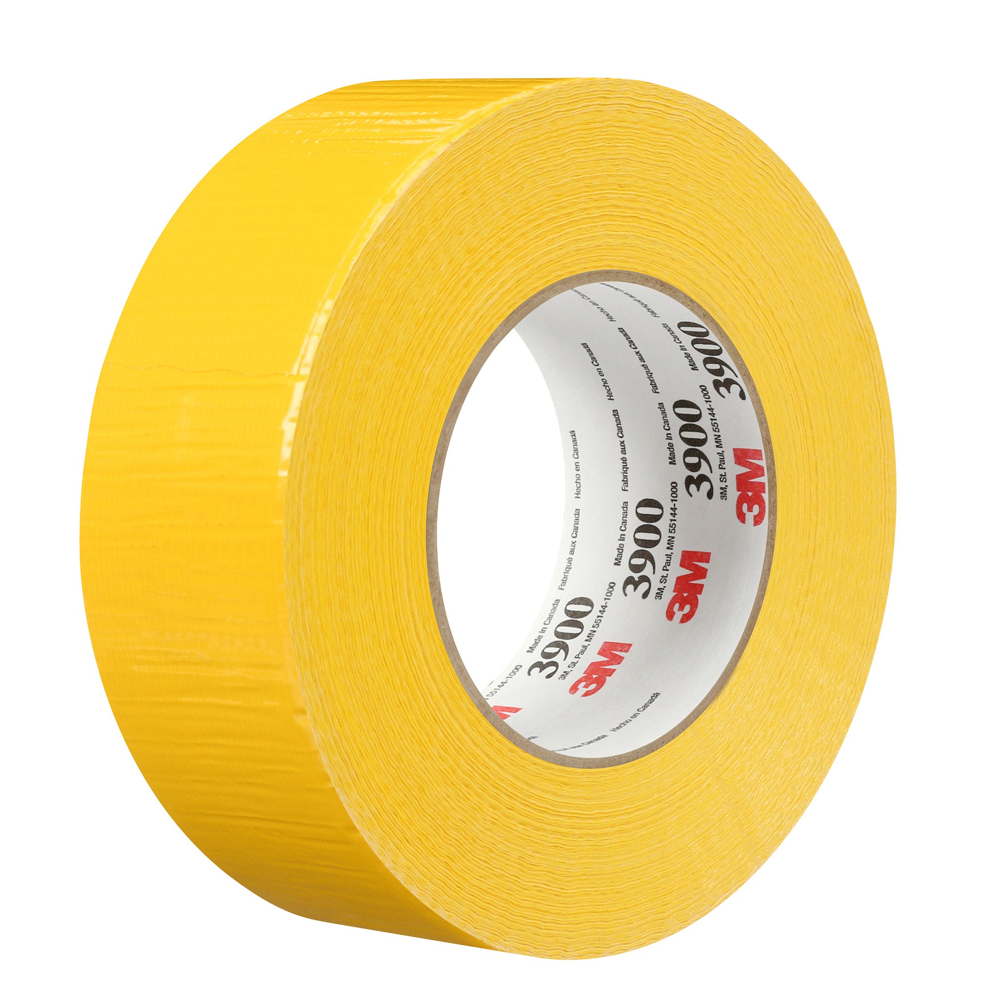 3M Multi-Purpose Duct Tape 3900 Yellow 48 mm x 54.8 m 7.6 mil, 1 Roll