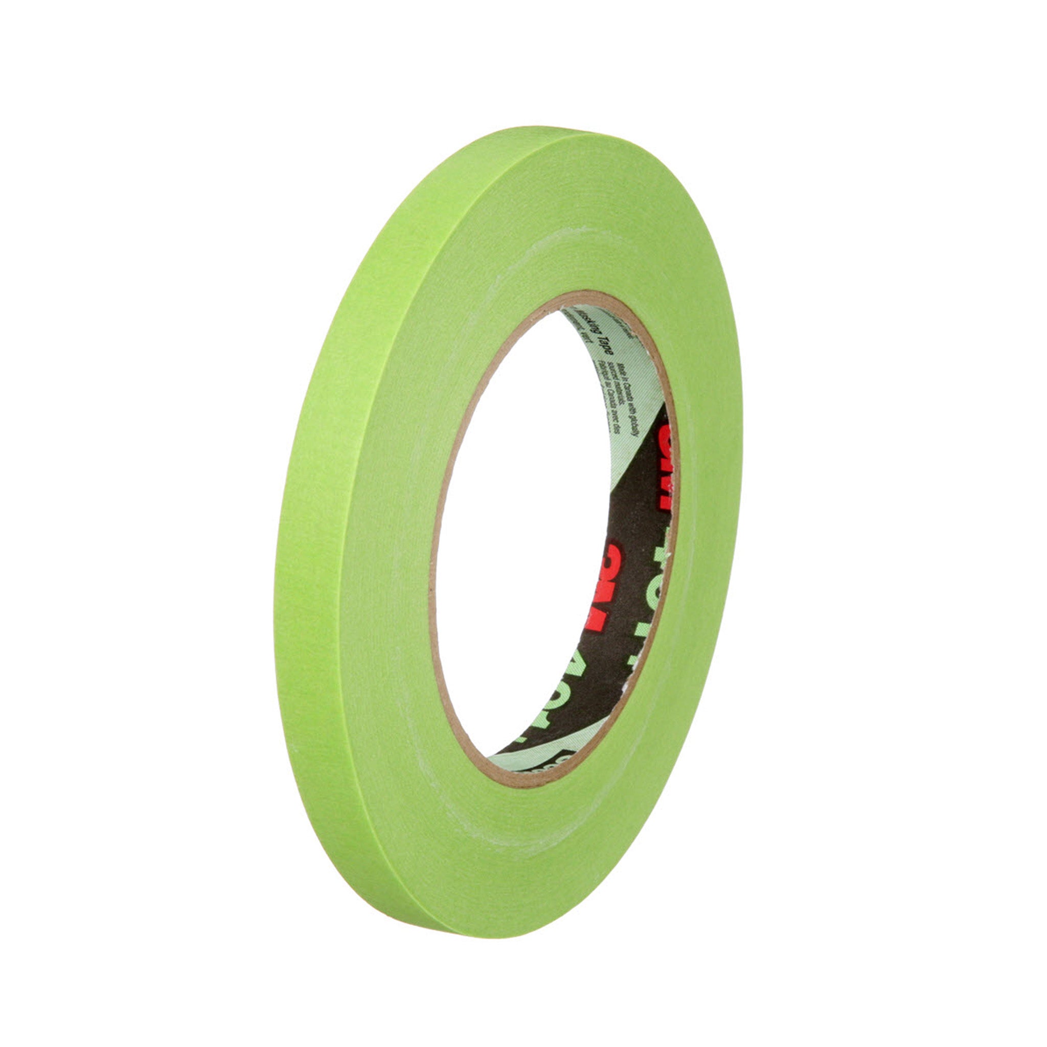 3M High Performance Green Masking Tape 401+ 12 mm x 55 m 6.7 mil, 1 Roll