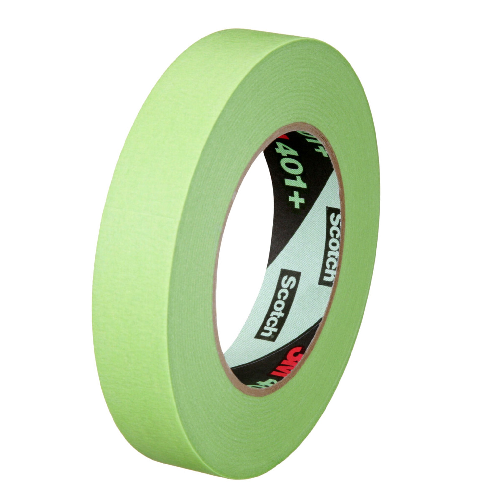 3M High Performance Green Masking Tape 401+ 24 mm x 55 m 6.7 mil, 1 Roll