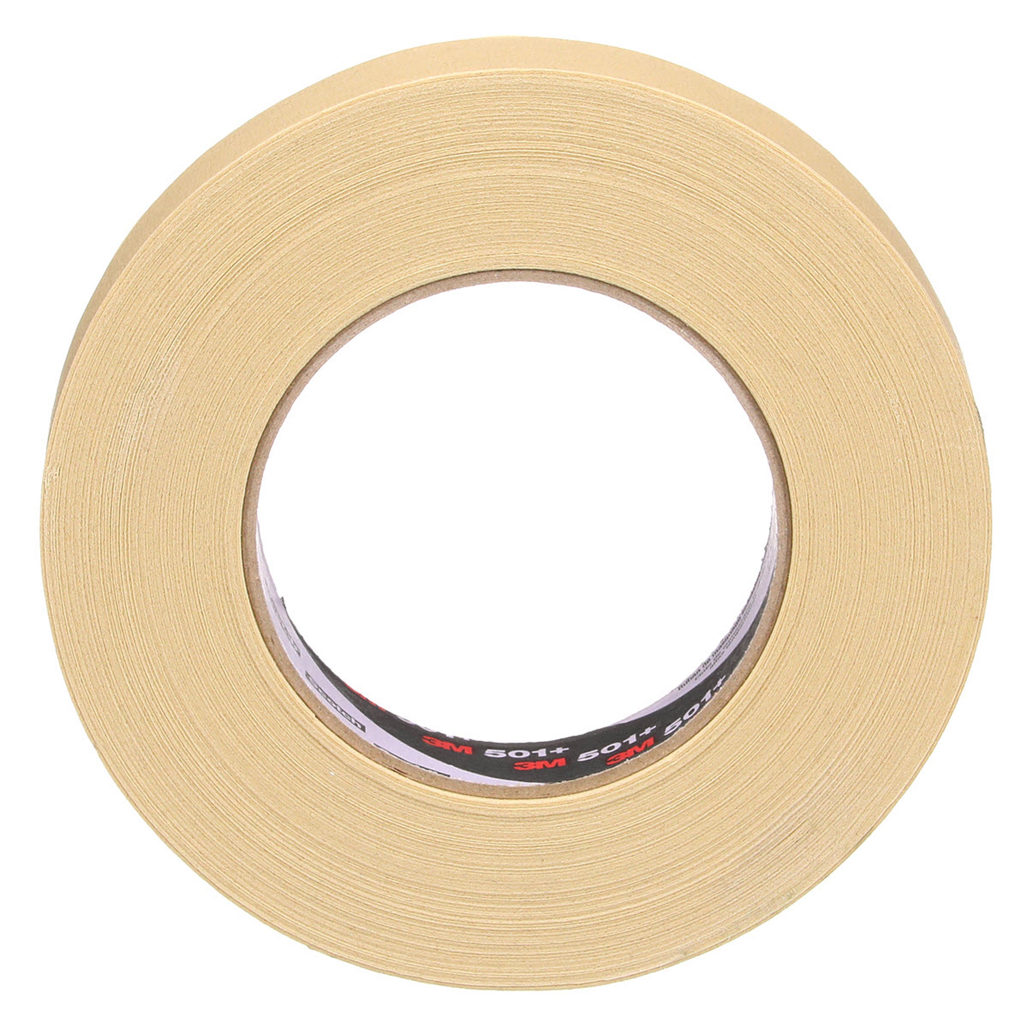 3M Specialty High Temperature Masking Tape 501+ Tan 24 mm x 55 m 7.3 mil, 1 Roll