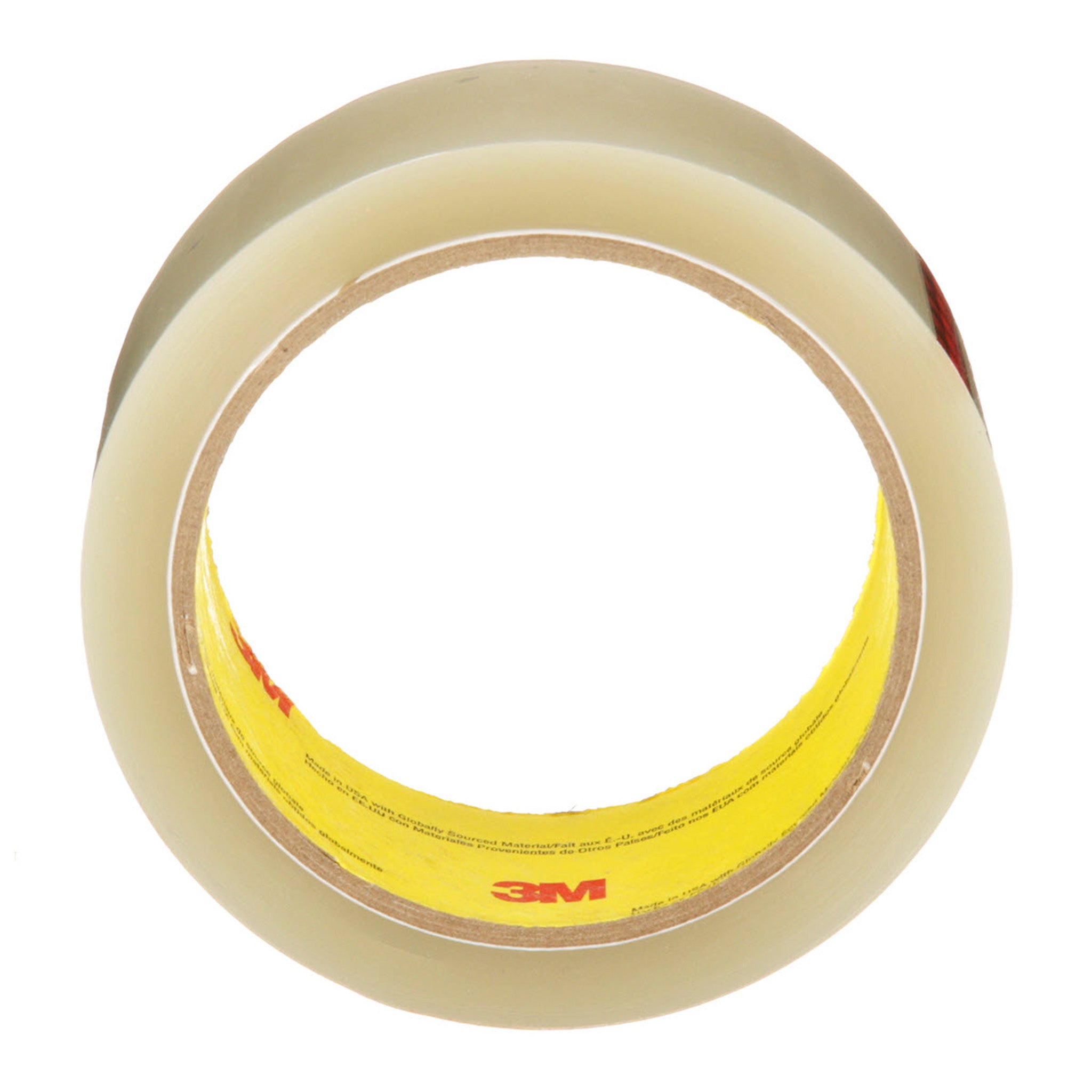 3M Polyester Film Tape 856 Transparent 1-1/2 in x 72 yd, 1 Roll