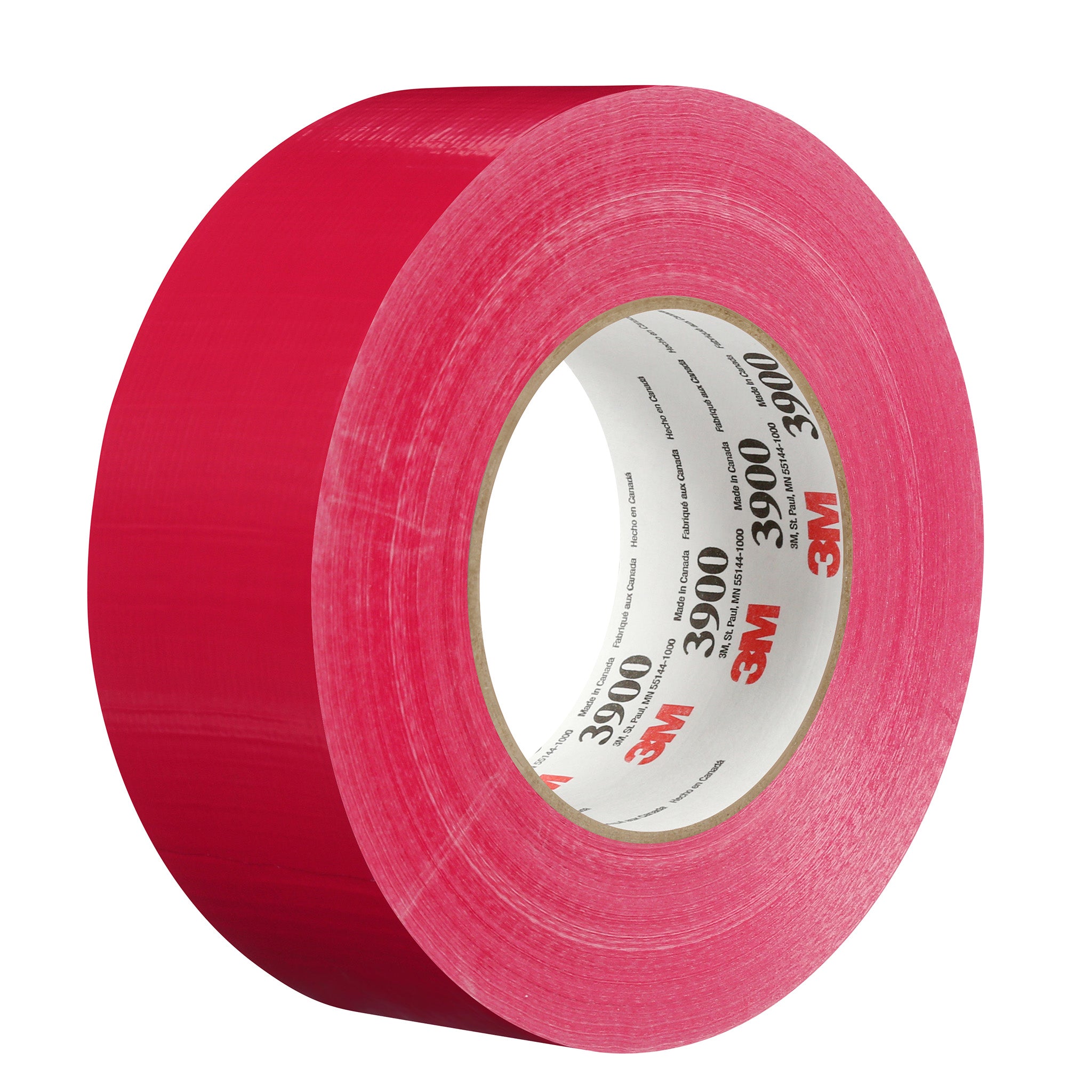 3M Multi-Purpose Duct Tape 3900 Red 48 mm x 54.8 m 7.6 mil, 1 Roll