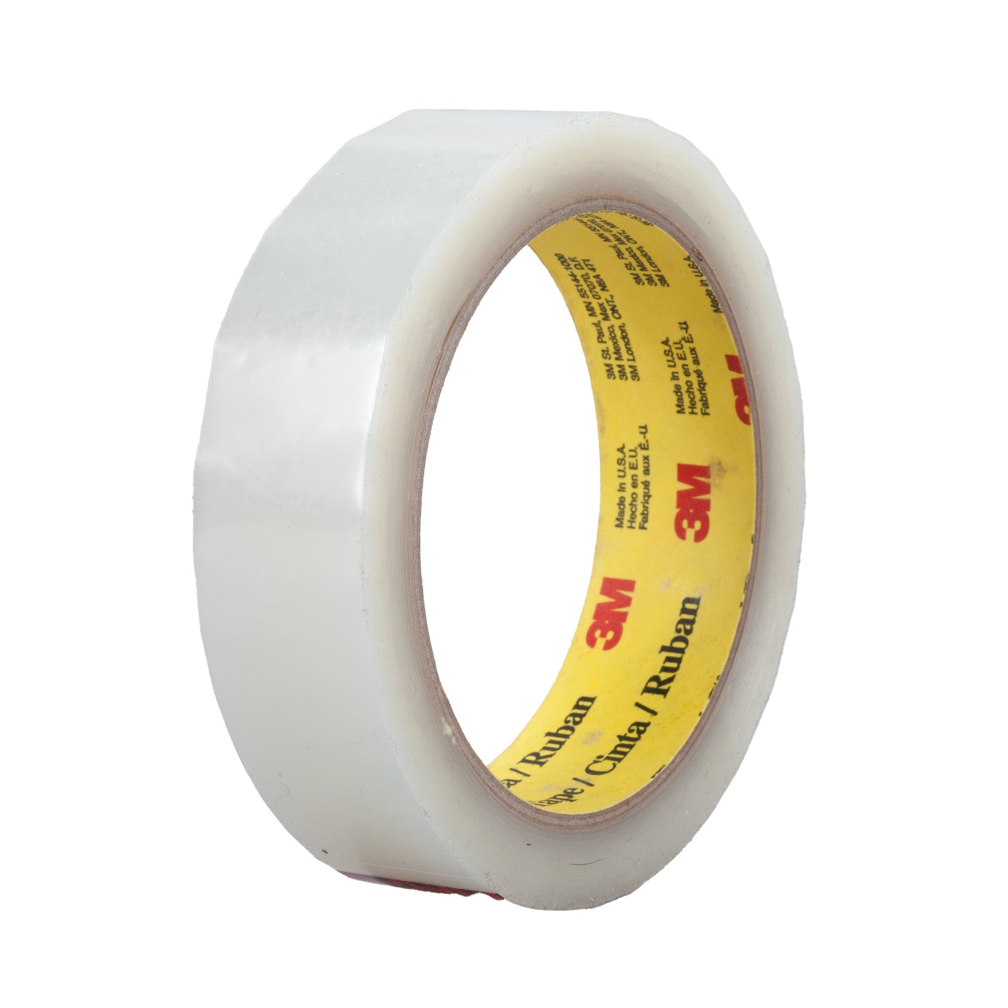 3M Polyester Film Tape 856 Transparent 1 in x 72 yd, 1 Roll