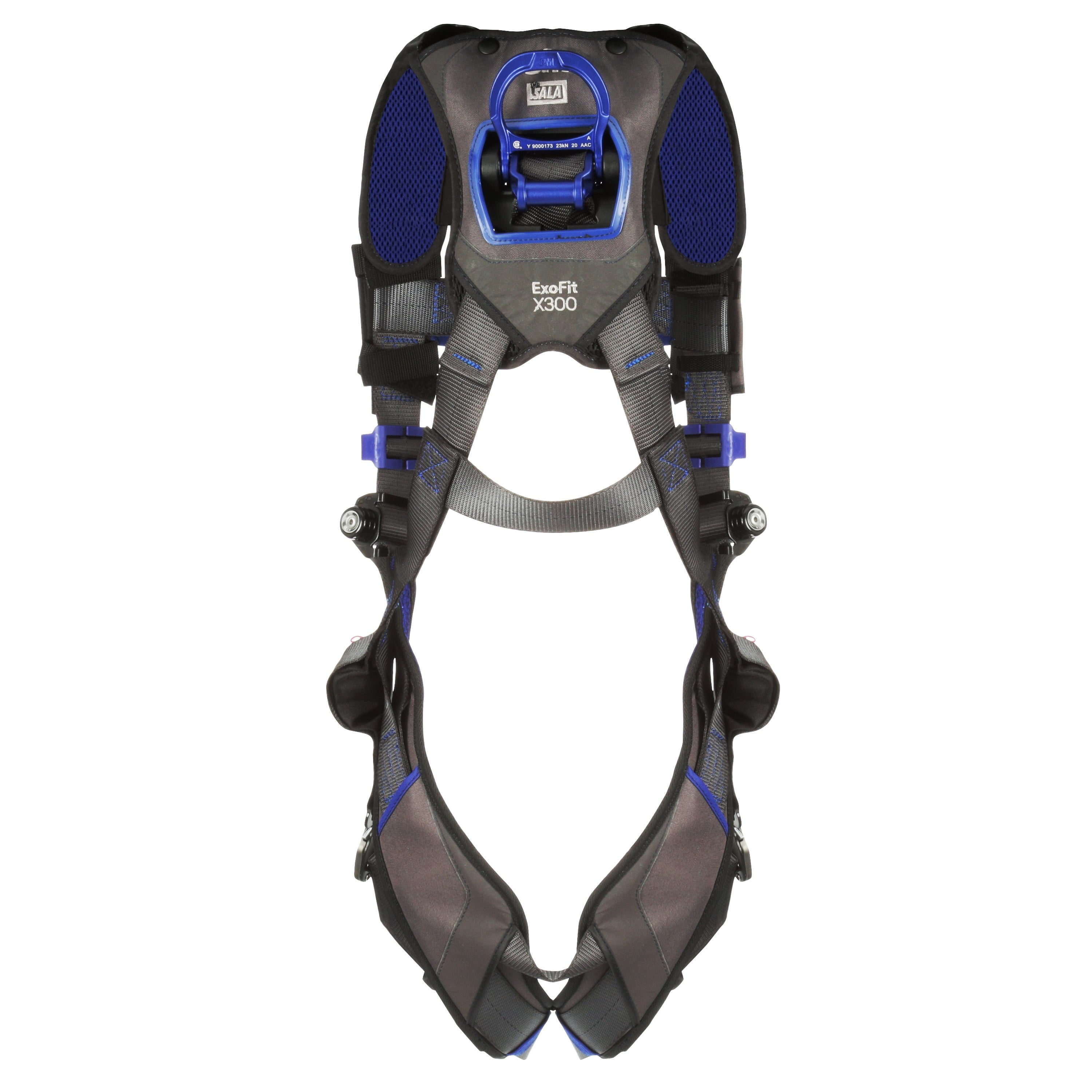 3M DBI-SALA ExoFit X300 Comfort Vest Climbing Safety Harness 1113037, Large, 1 Each