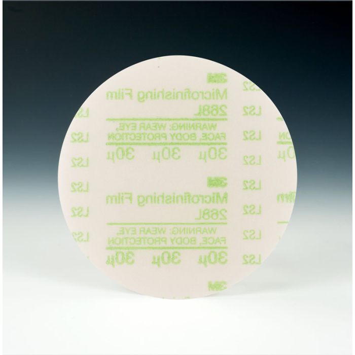 3M™ Hookit™ Microfinishing Film Disc 268L, Type D, 5 in x NH 30 Micron, 500 per case